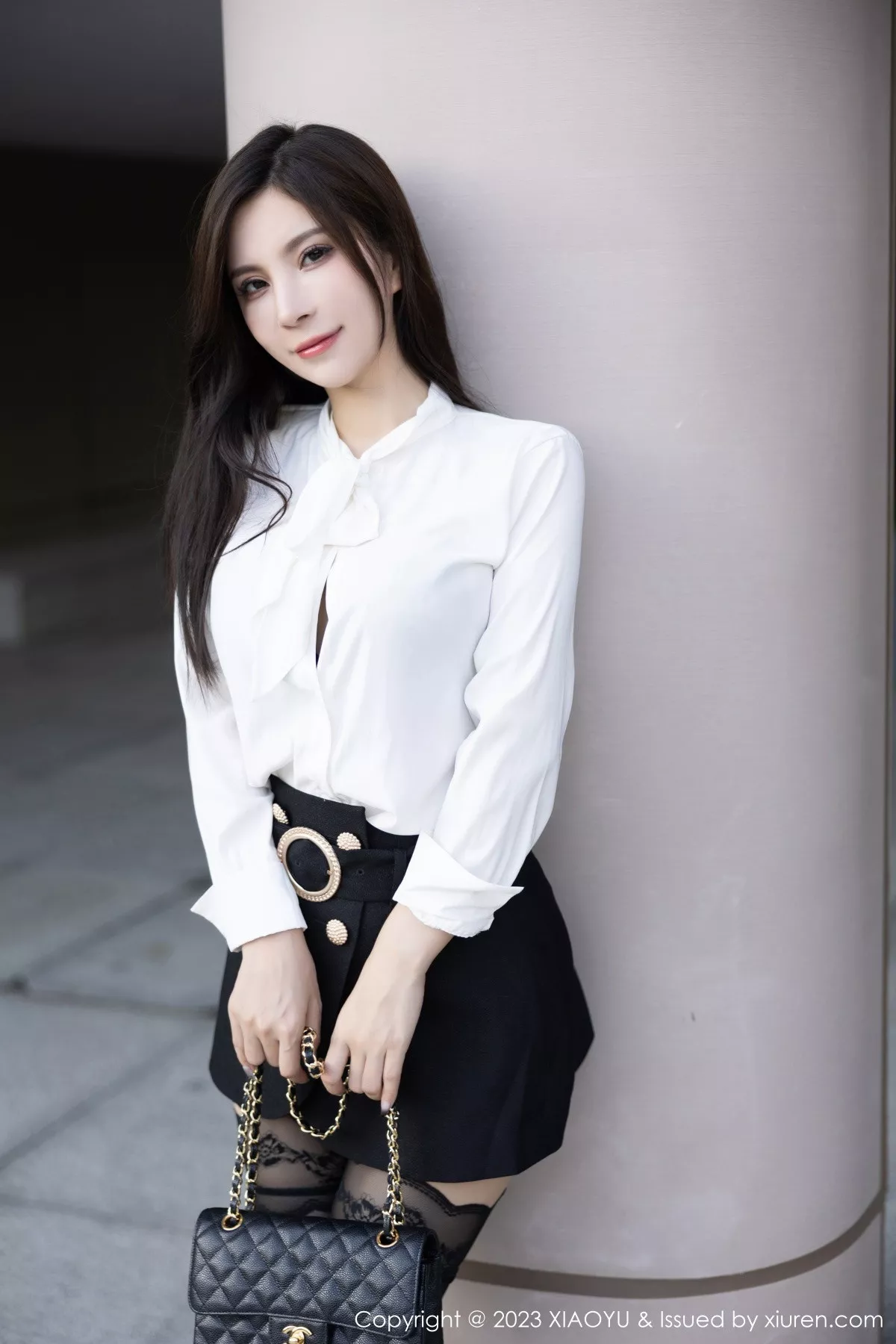 [XIAOYU语画界] 2023.08.15 VOL.1092 小蛮妖Yummy 黑丝美腿 [82P] NO.8