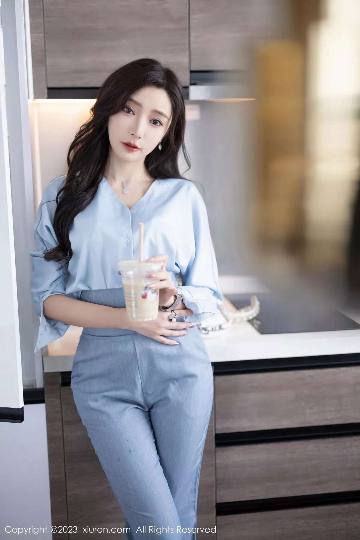 [XiuRen秀人网] 2023.07.21 No.7123 王馨瑶yanni 无内肉丝 [85P] NO.10