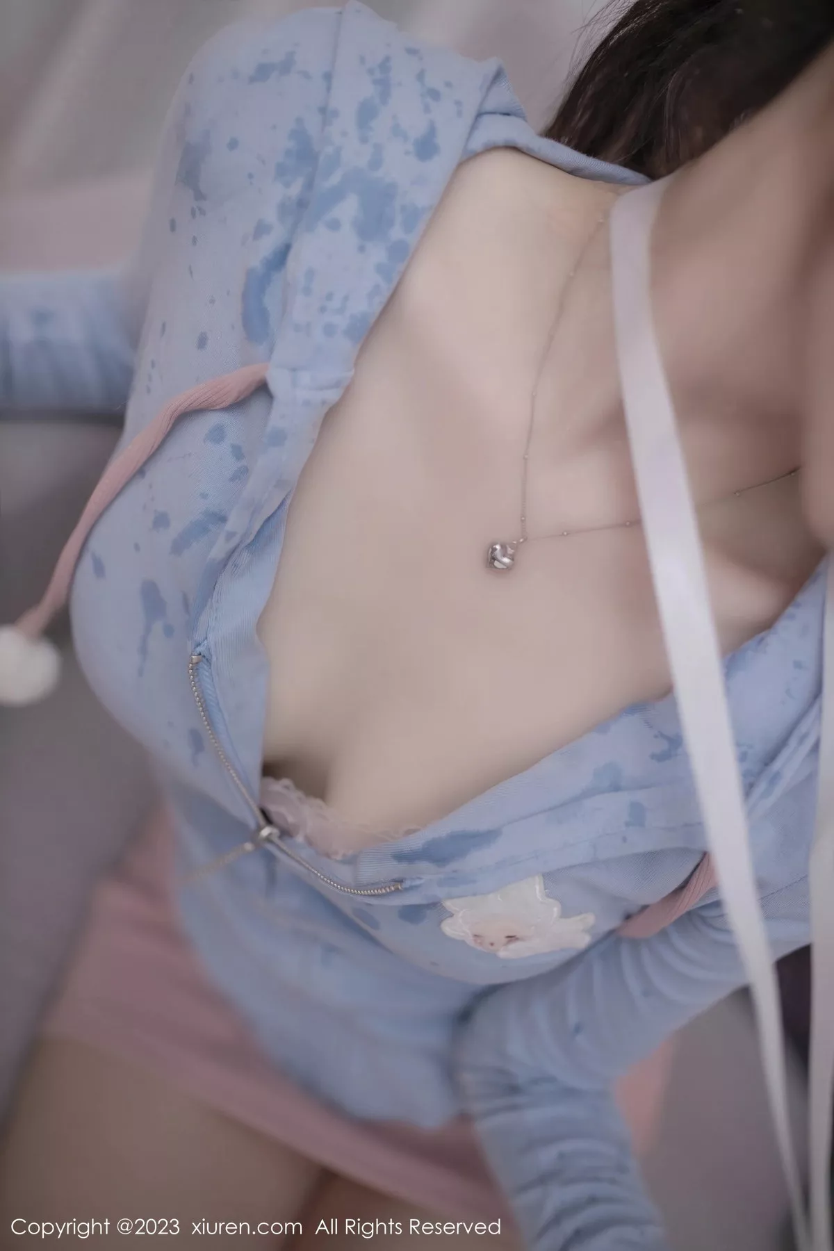 [XiuRen秀人网] 2023.07.21 No.7120 鱼子酱Fish 蕾丝内衣 [80P] NO.9