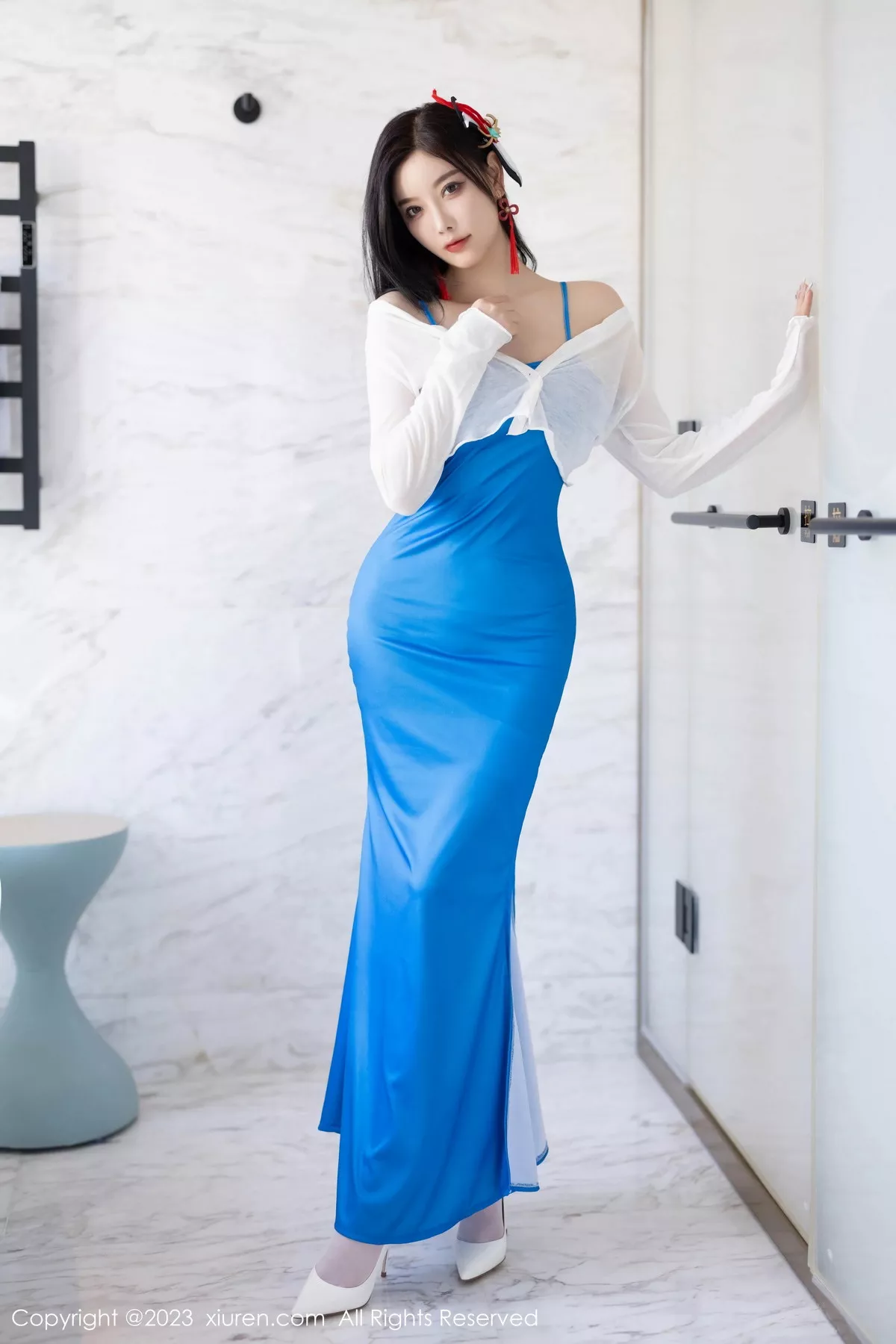 [XiuRen秀人网] 2023.07.25 No.7135 杨晨晨Yome 浙江安吉旅拍 [84P] NO.4