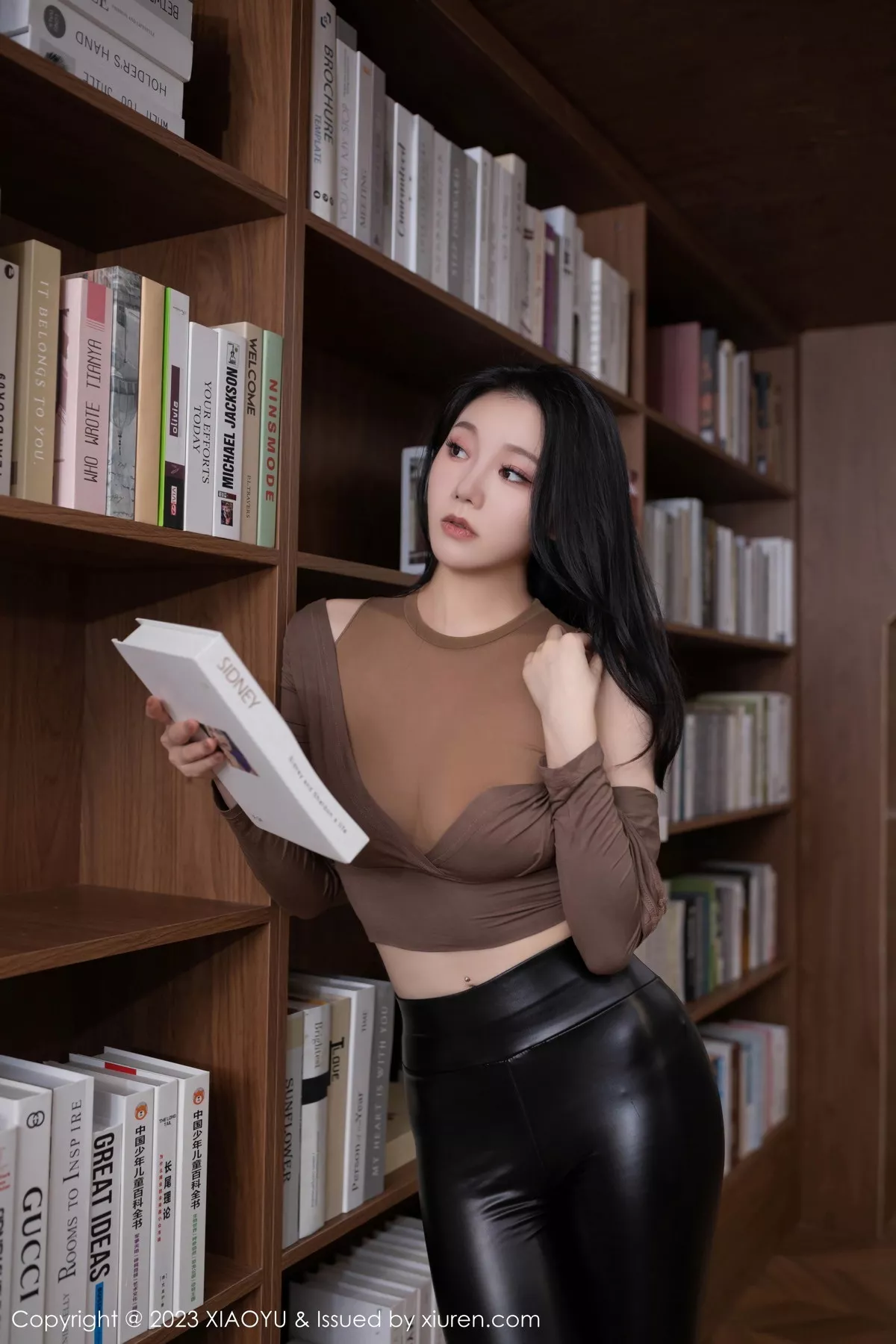 [XiuRen秀人网] 2023.07.25 No.7133 安然anran 图书馆场景 [80P] NO.3