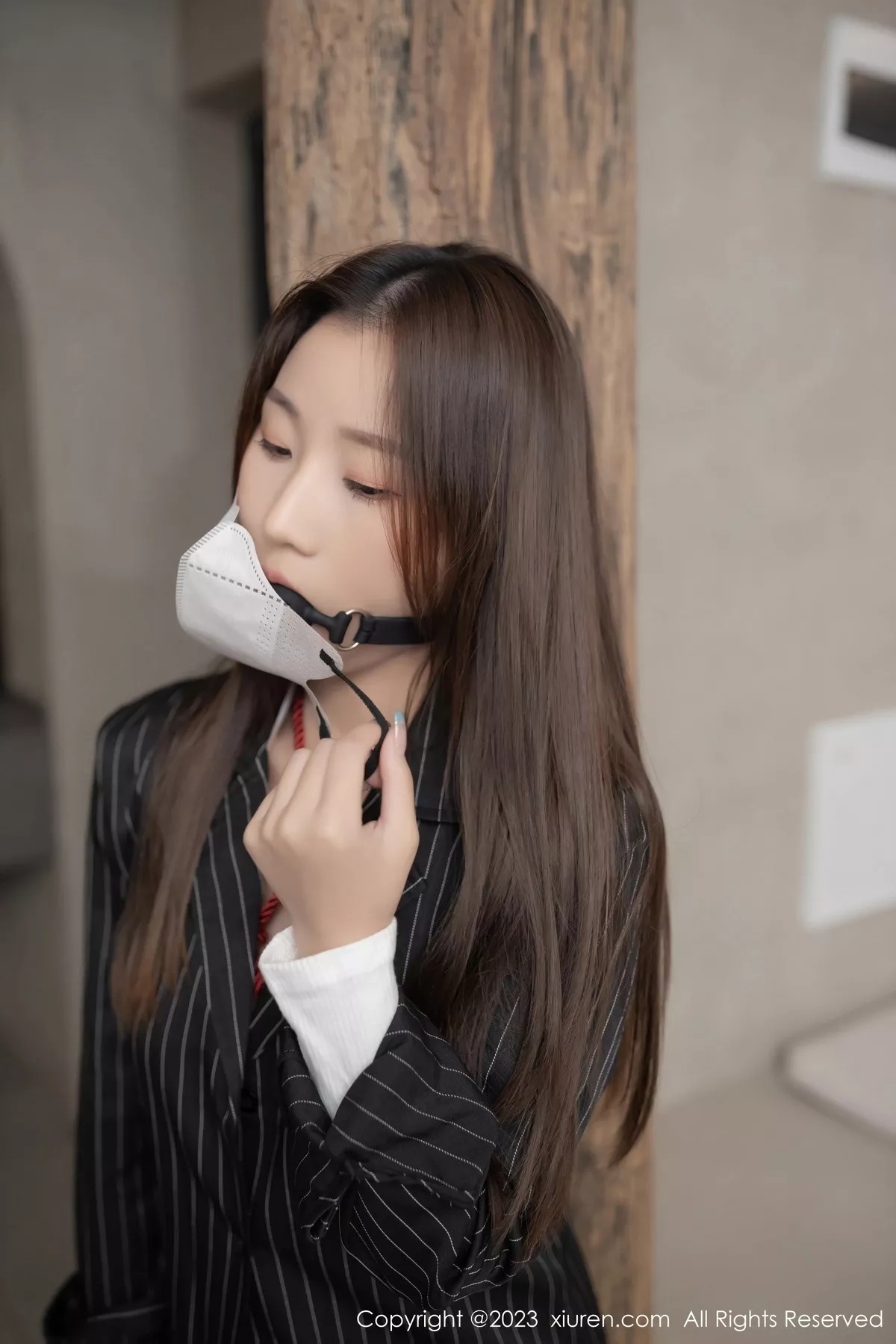 [XiuRen秀人网] 2023.07.26 No.7141 杏子Yada 情趣捆绑 [75P] NO.5