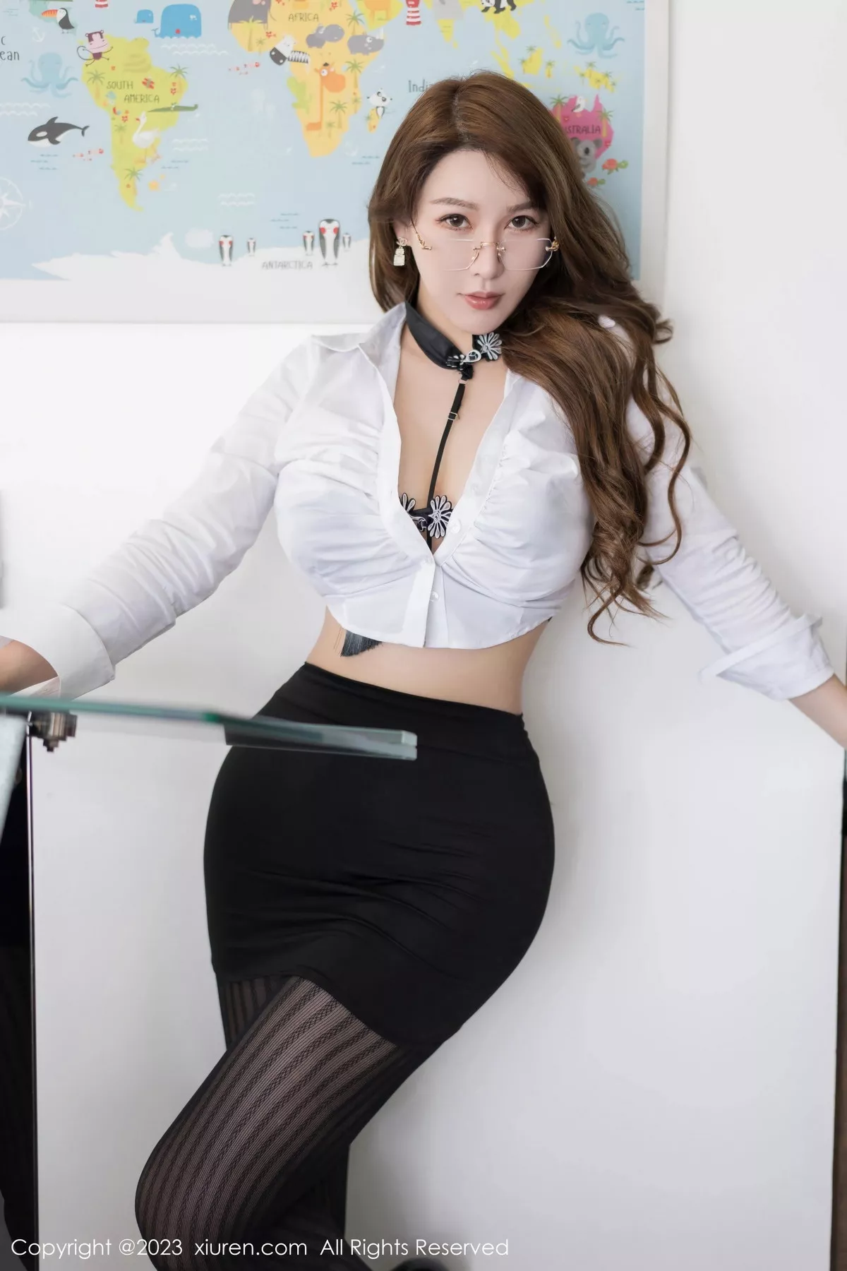 [XiuRen秀人网] 2023.07.27 No.7144 尤妮丝Egg 短裙美臀 [62P] NO.1