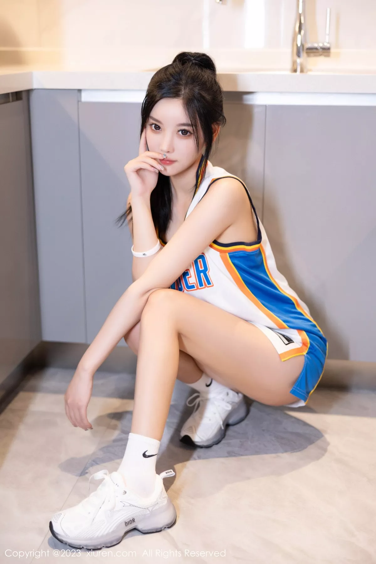 [XiuRen秀人网] 2023.08.29 No.7304 杨晨晨Yome 运动美腿 [86P] NO.7
