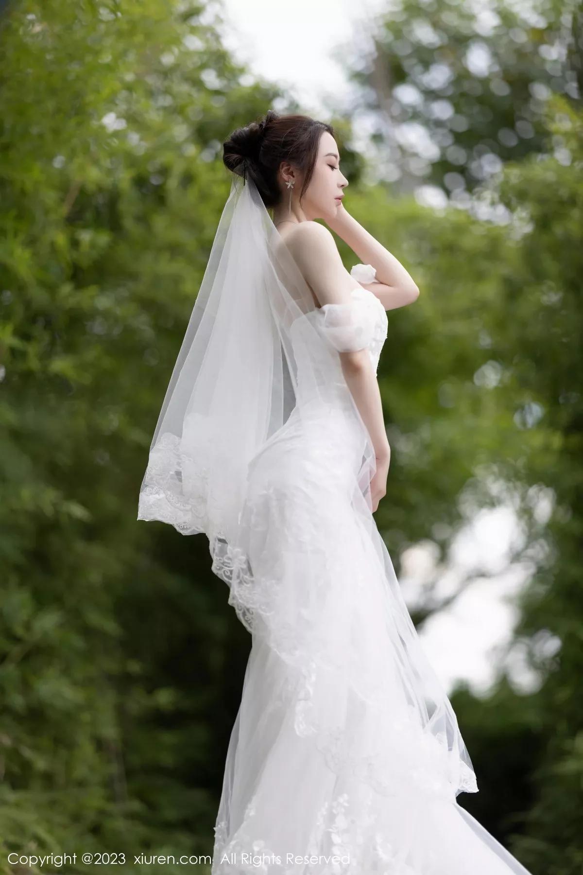 [XiuRen秀人网] 2023.08.30 No.7310 梦心玥 婚纱美腿 [83P] NO.10