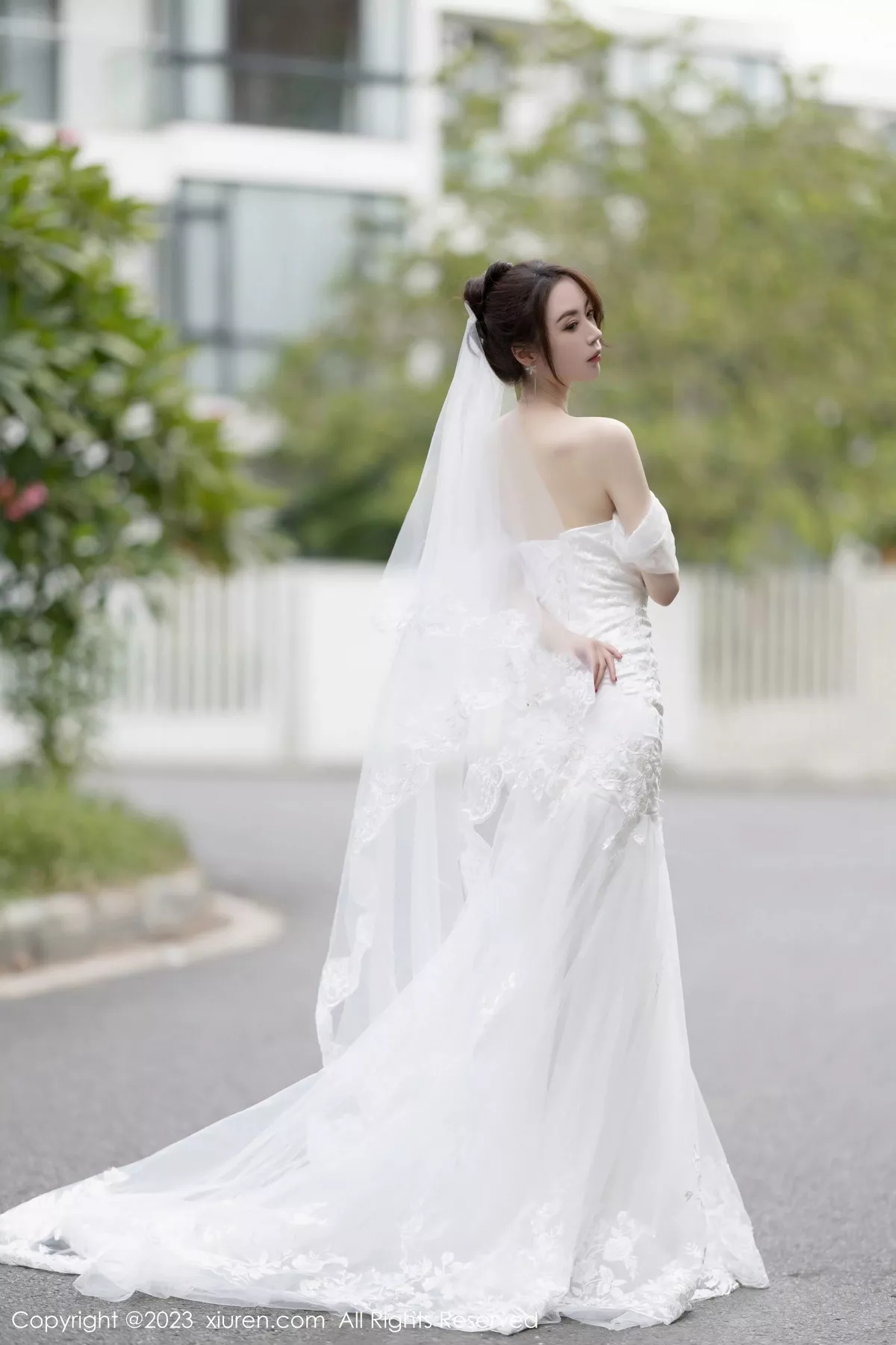 [XiuRen秀人网] 2023.08.30 No.7310 梦心玥 婚纱美腿 [83P] NO.6