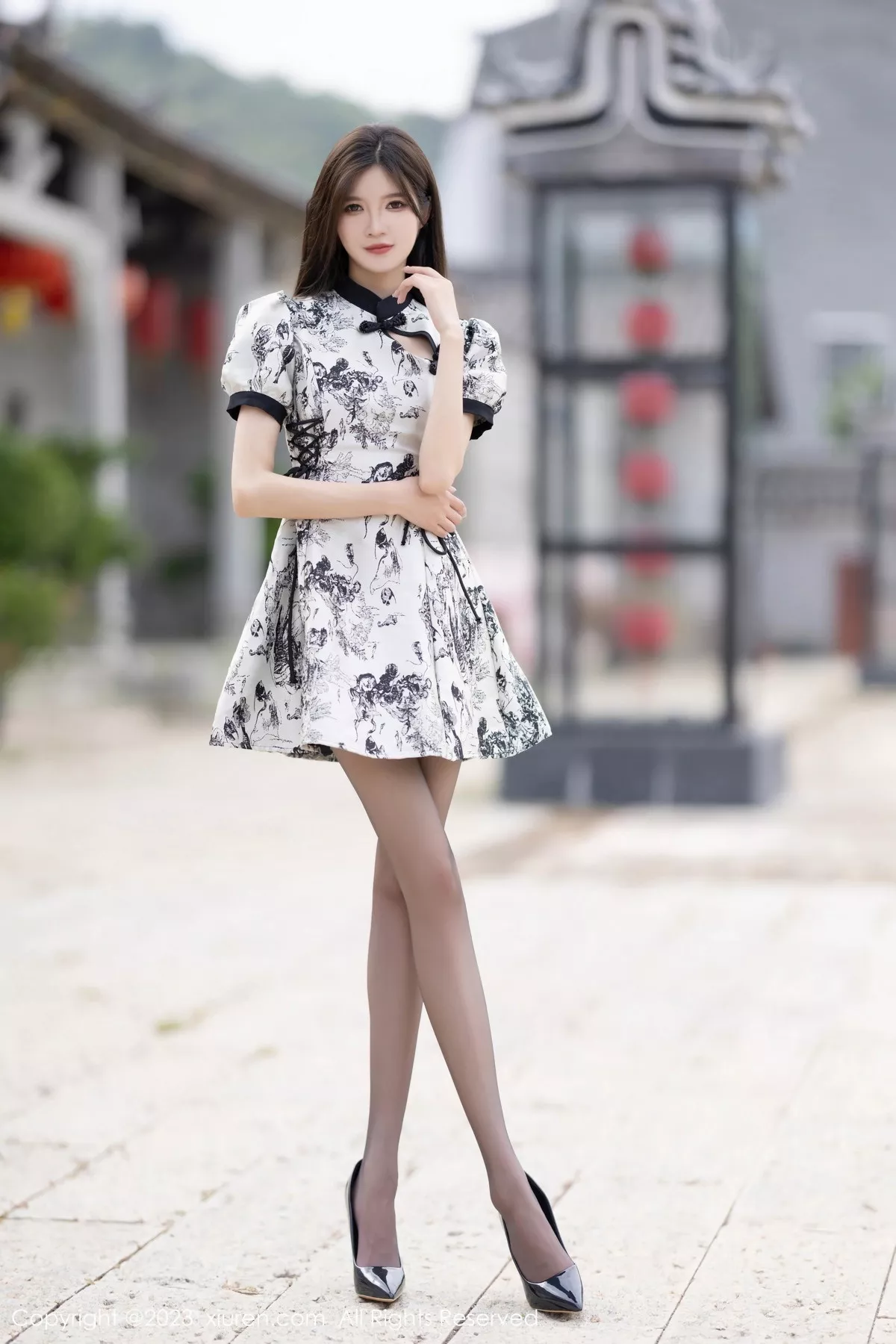 [XiuRen秀人网] 2023.09.01 No.7320 程程程- 黑丝美腿 [83P] NO.4