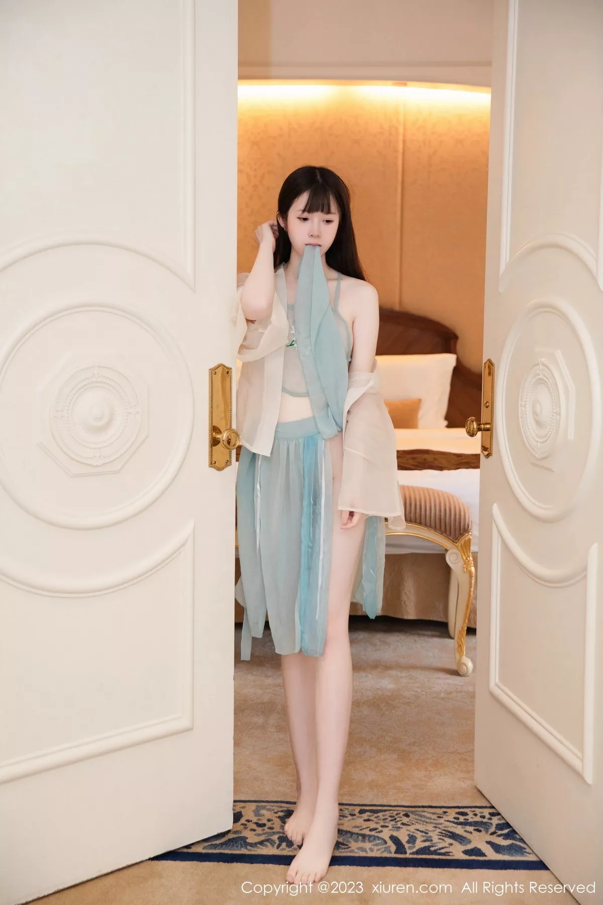 [XiuRen秀人网] 2023.09.01 No.7321 林悠悠 古装美腿 [86P] NO.1