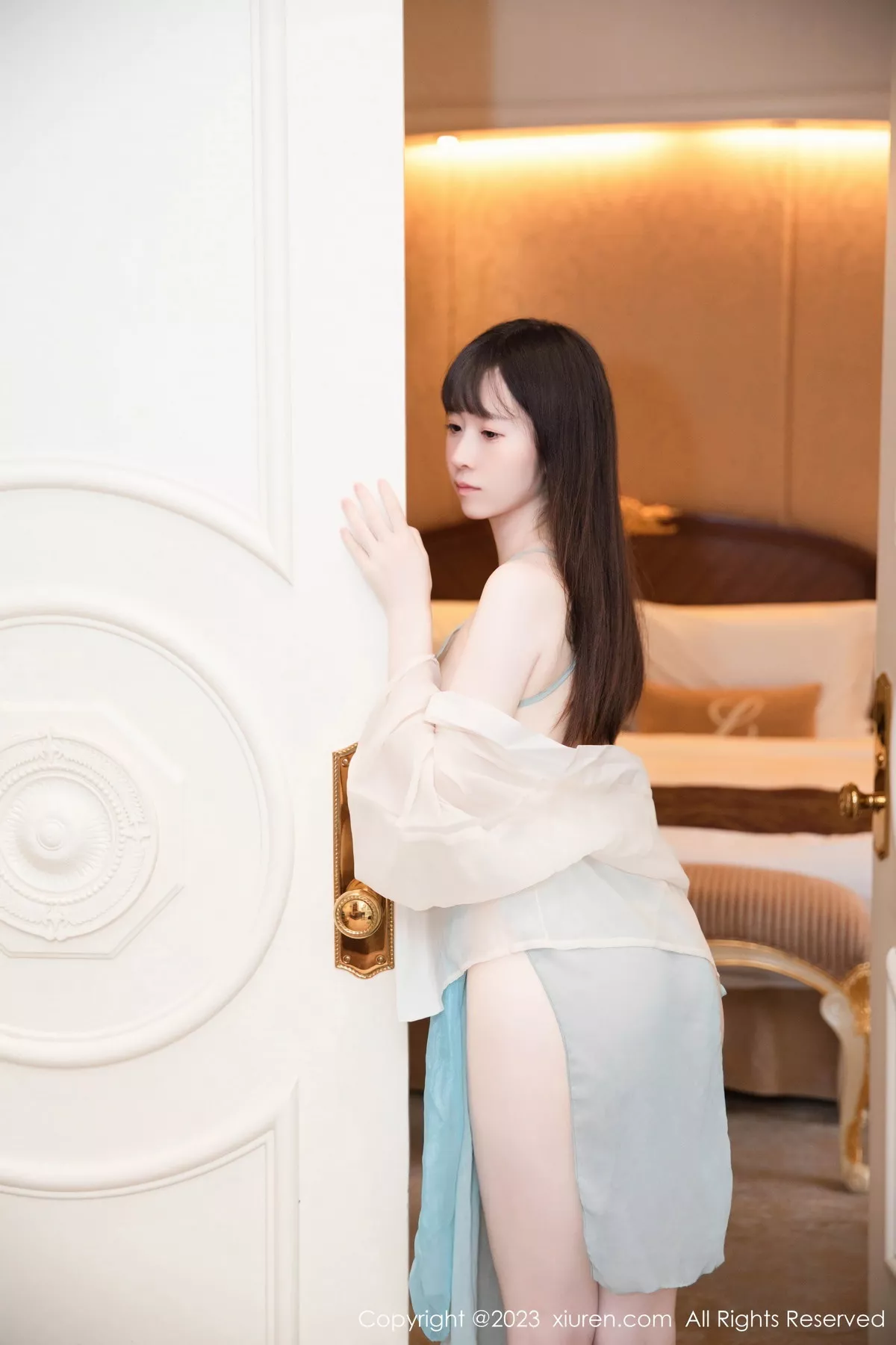 [XiuRen秀人网] 2023.09.01 No.7321 林悠悠 古装美腿 [86P] NO.9