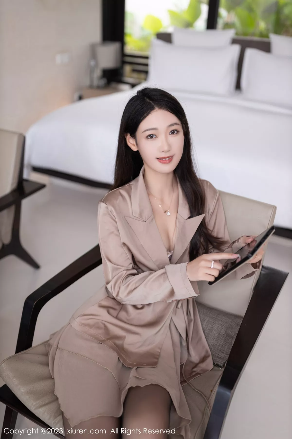 [XiuRen秀人网] 2023.09.04 No.7333 唐安琪 黑丝美腿 [80P] NO.2