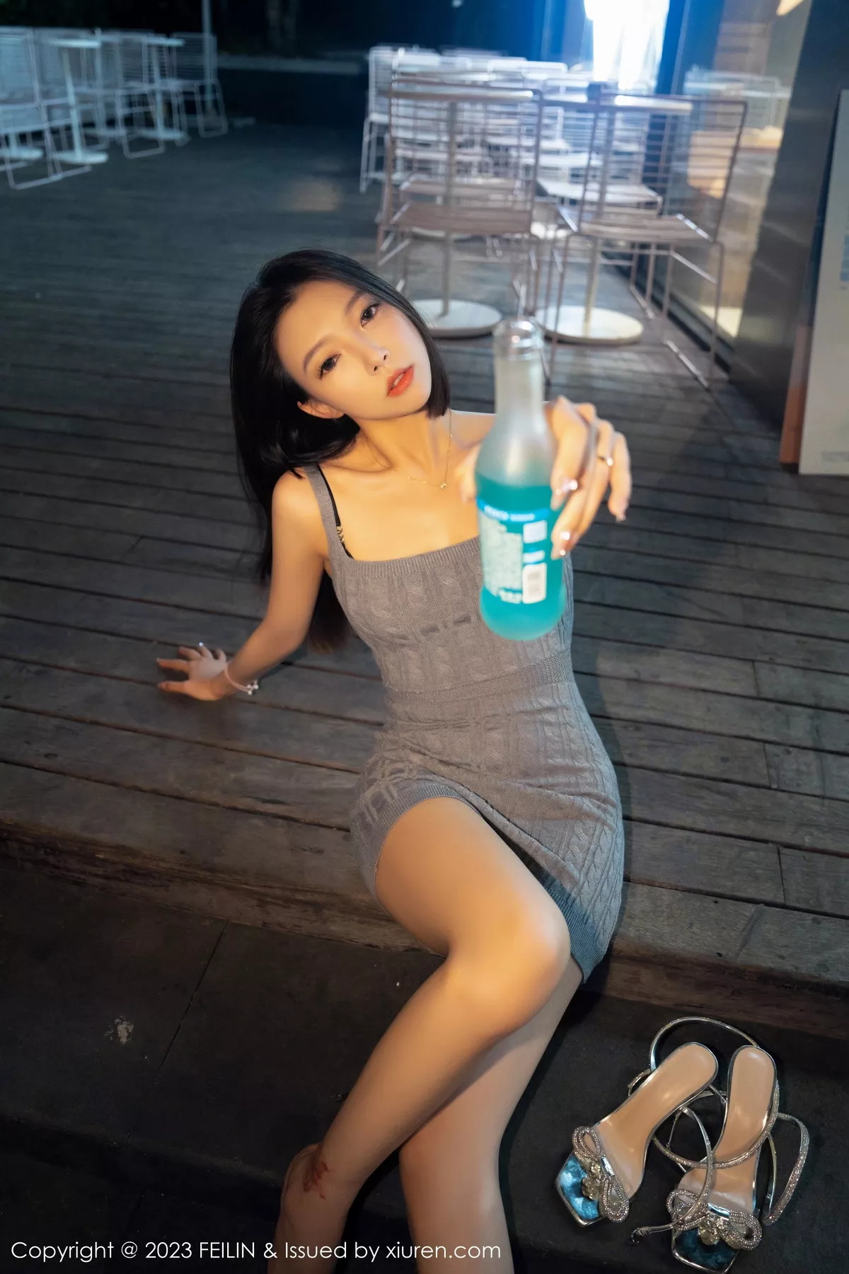 [FEILIN嗲囡囡] 2023.09.04 VOL.468 冯木木LRIS 美腿御姐 [76P] NO.9