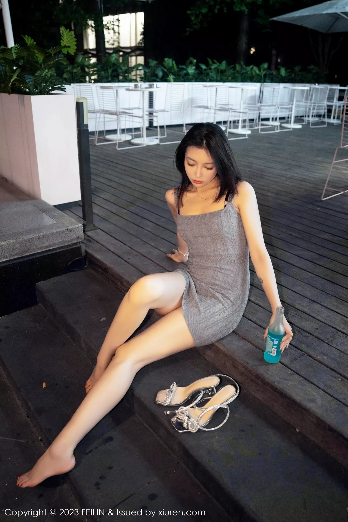 [FEILIN嗲囡囡] 2023.09.04 VOL.468 冯木木LRIS 美腿御姐 [76P] NO.5