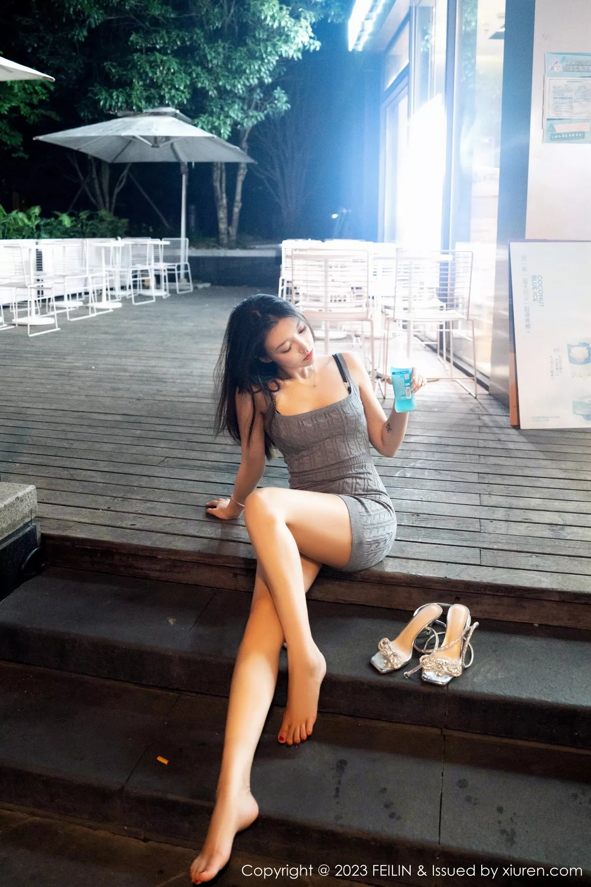 [FEILIN嗲囡囡] 2023.09.04 VOL.468 冯木木LRIS 美腿御姐 [76P] NO.4