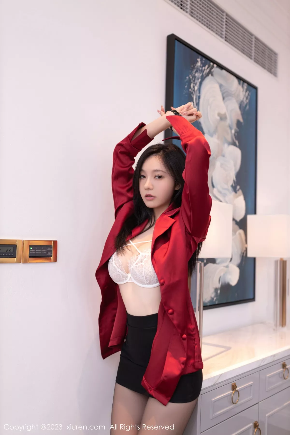 [XiuRen秀人网] 2023.09.05 No.7338 安然anran 黑丝美腿 [79P] NO.8