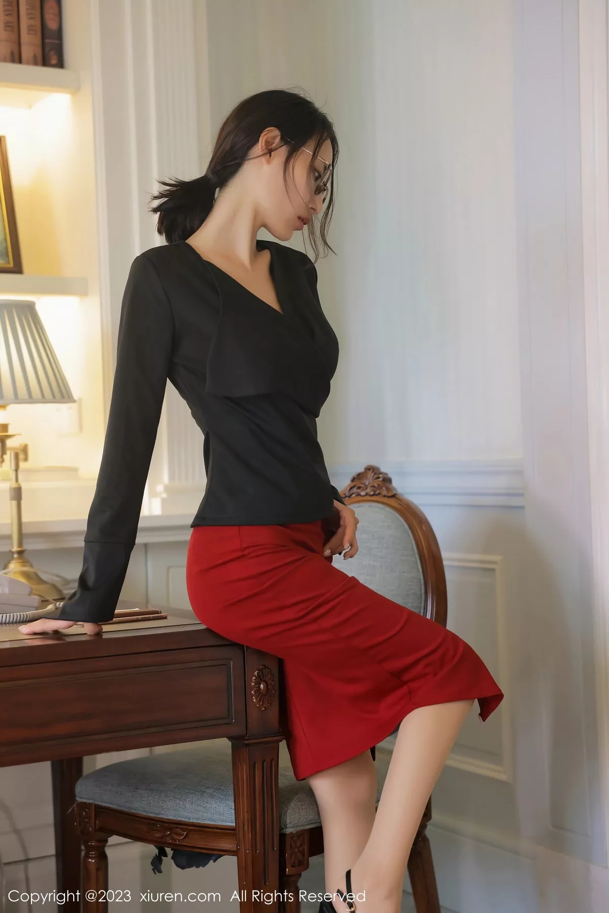 [XiuRen秀人网] 2023.09.05 No.7336 Lingyu69 短裙美腿 [60P] NO.3