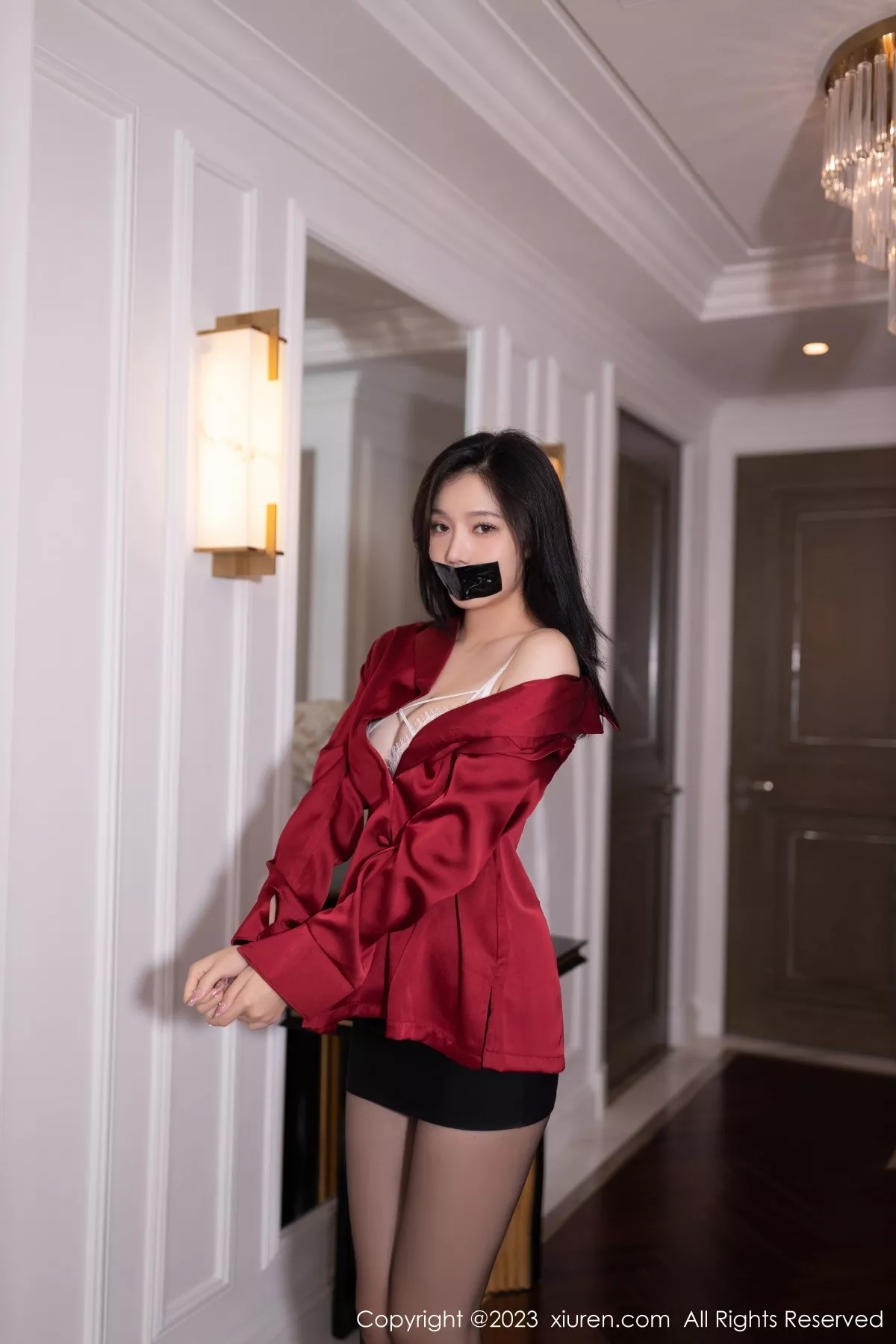 [XiuRen秀人网] 2023.09.05 No.7338 安然anran 黑丝美腿 [79P] NO.7