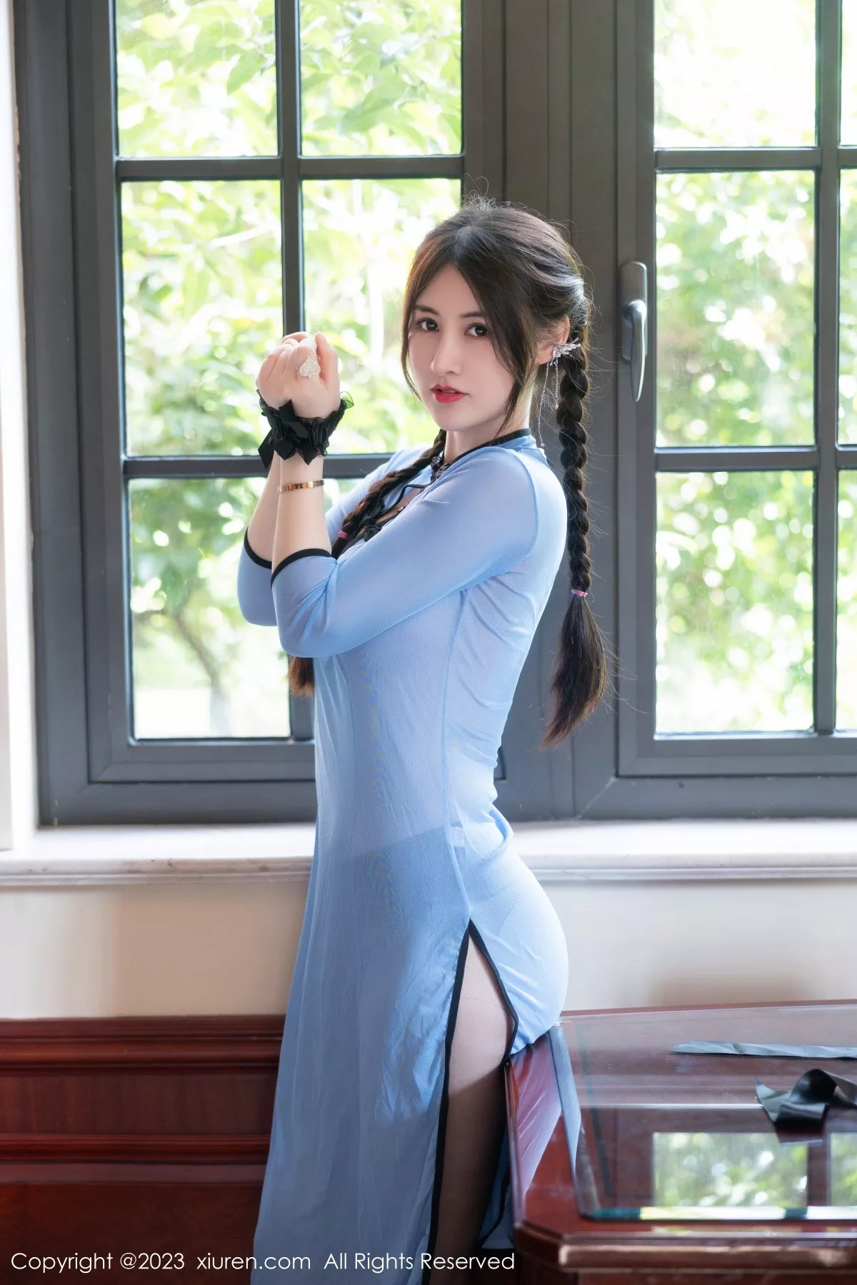 [XiuRen秀人网] 2023.09.08 No.7357 诗诗kiki 旗袍美腿 [84P] NO.3