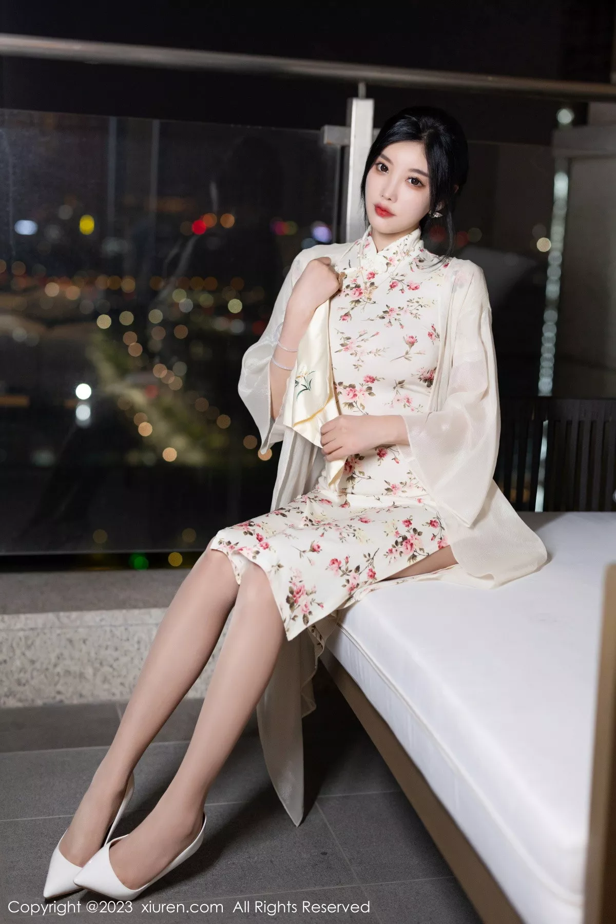[XiuRen秀人网] 2023.09.08 No.7363 杨晨晨Yome 旗袍美腿 [86P] NO.6