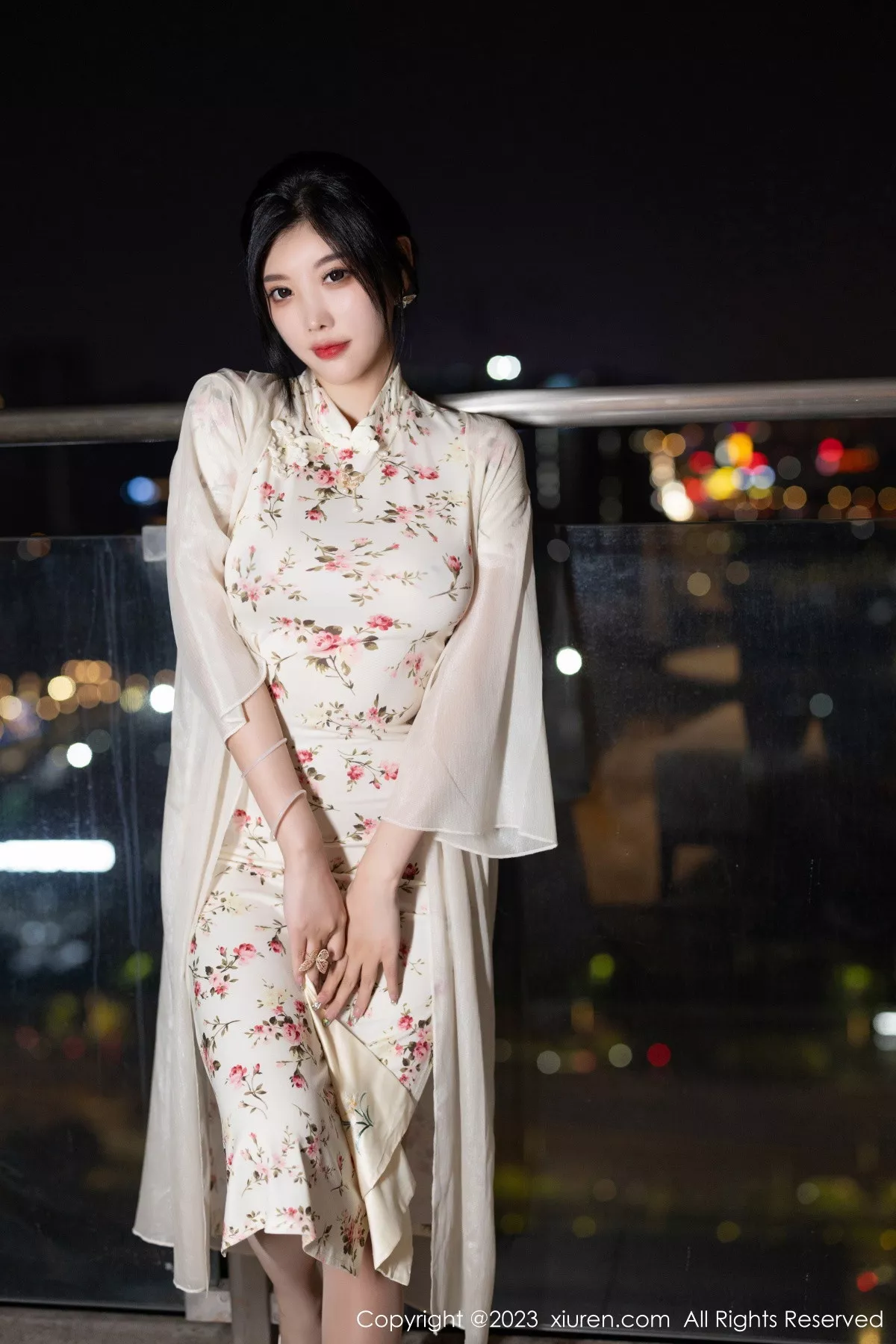 [XiuRen秀人网] 2023.09.08 No.7363 杨晨晨Yome 旗袍美腿 [86P] NO.5