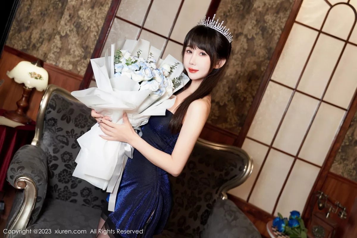 [XiuRen秀人网] 2023.08.23 No.7274 波巧酱 黑丝美臀 [90P] NO.1