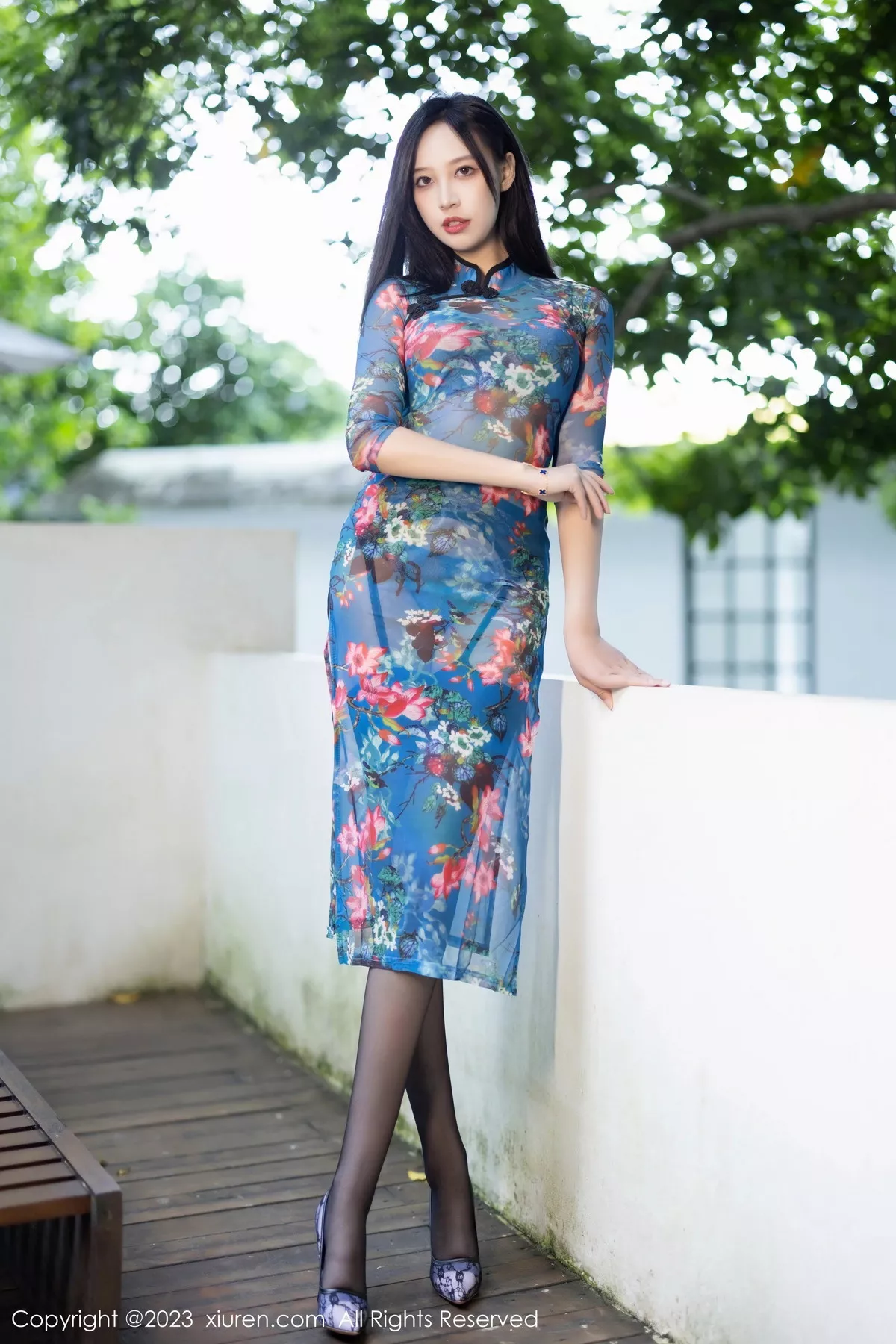 [XiuRen秀人网] 2023.08.23 No.7271 郑颖姗Bev 旗袍美腿 [81P] NO.1