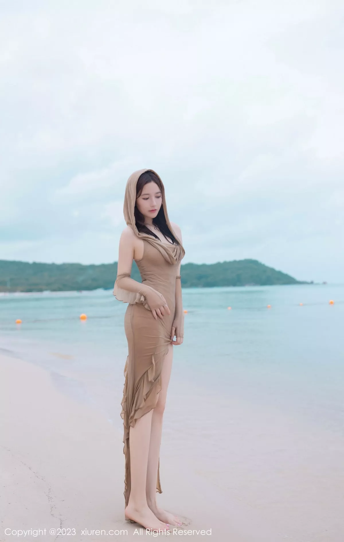 [XiuRen秀人网] 2023.08.25 No.7288 鱼子酱Fish 沙滩美腿 [77P] NO.6