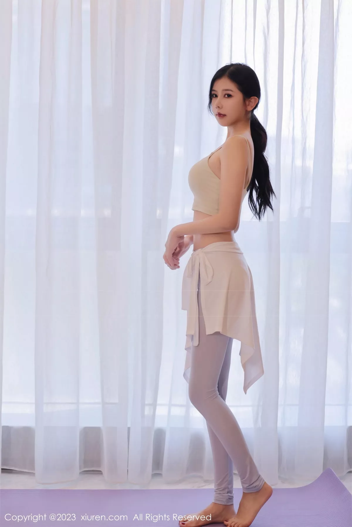 [XiuRen秀人网] 2023.08.28 No.7294 尹甜甜 瑜伽美腿 [67P] NO.3