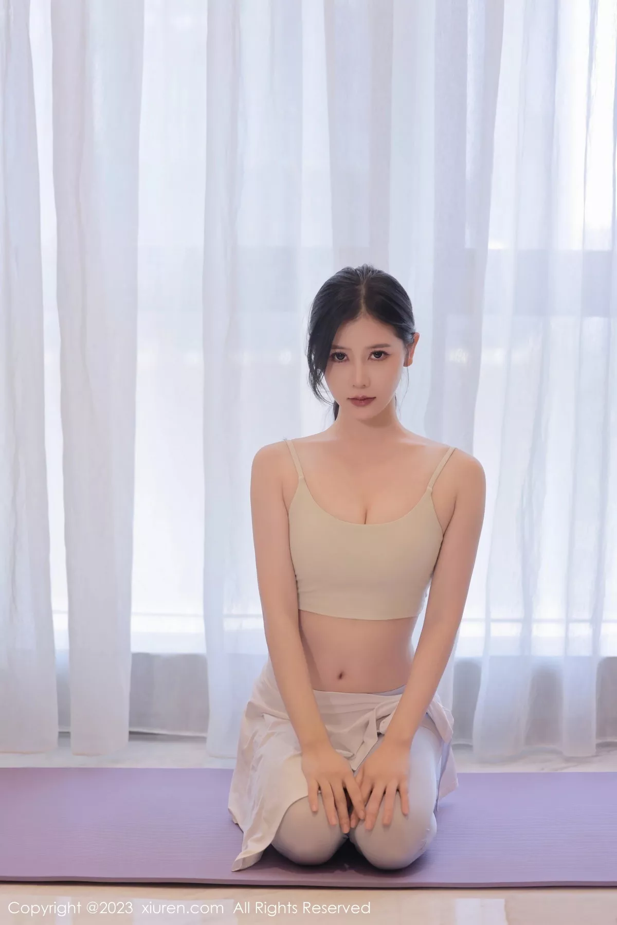 [XiuRen秀人网] 2023.08.28 No.7294 尹甜甜 瑜伽美腿 [67P] NO.4