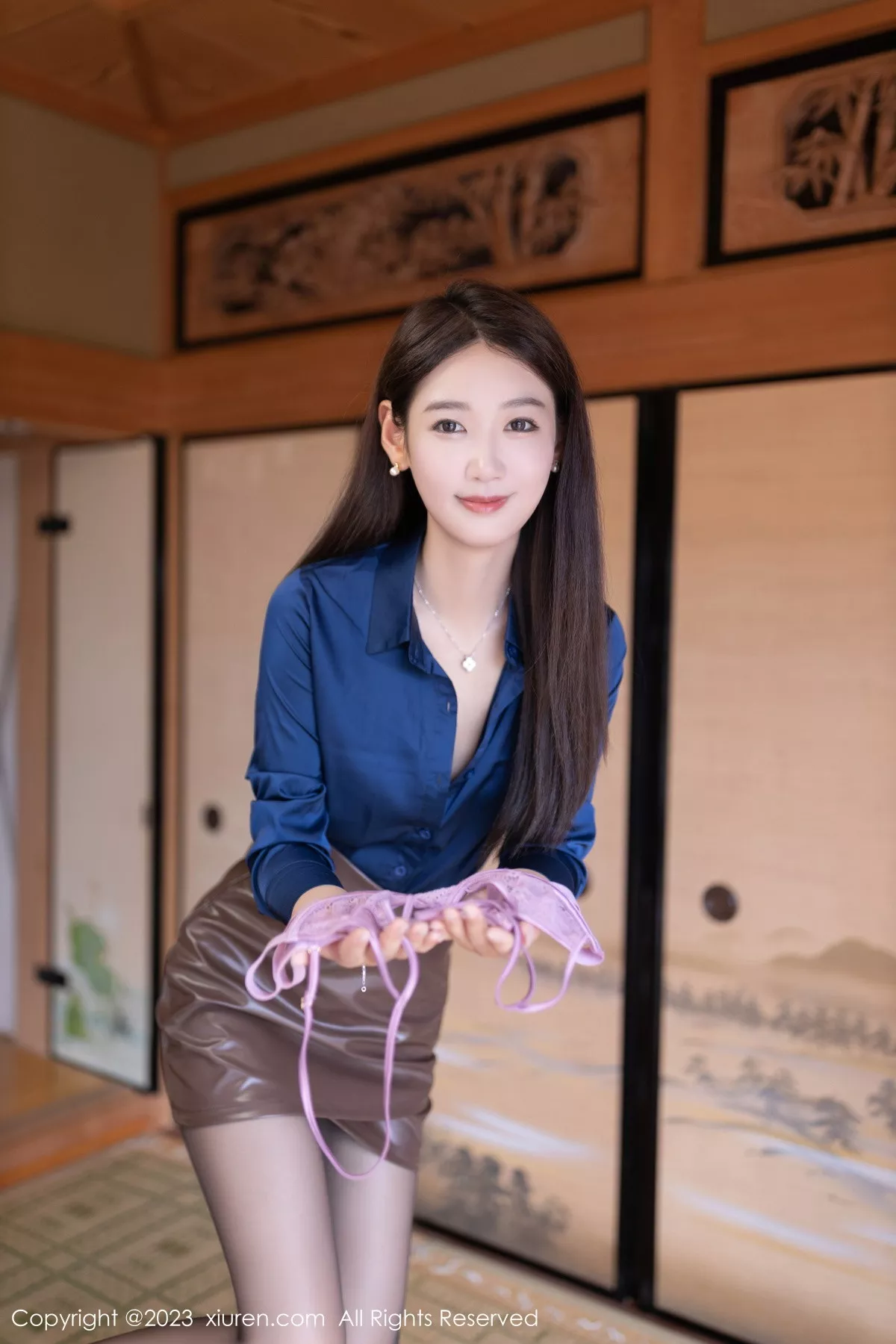 [XiuRen秀人网] 2023.09.25 No.7439 唐安琪 黑丝美腿 [78P] NO.2