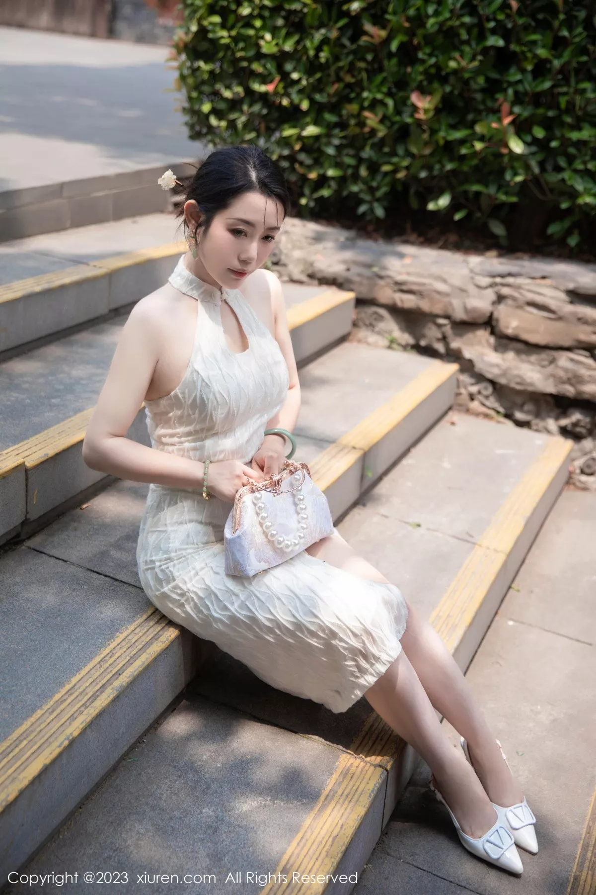 [XiuRen秀人网] 2023.09.25 No.7435 严利娅Yuliya 旗袍美臀 [71P] NO.12