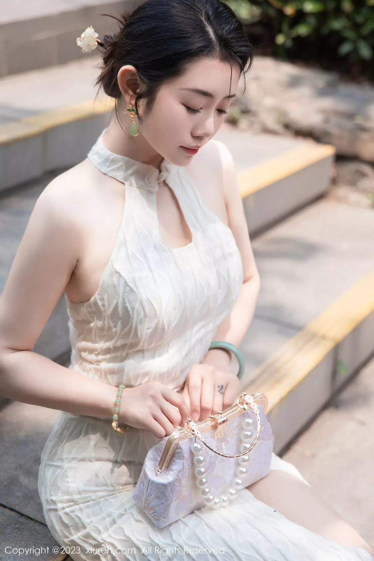 [XiuRen秀人网] 2023.09.25 No.7435 严利娅Yuliya 旗袍美臀 [71P] NO.11