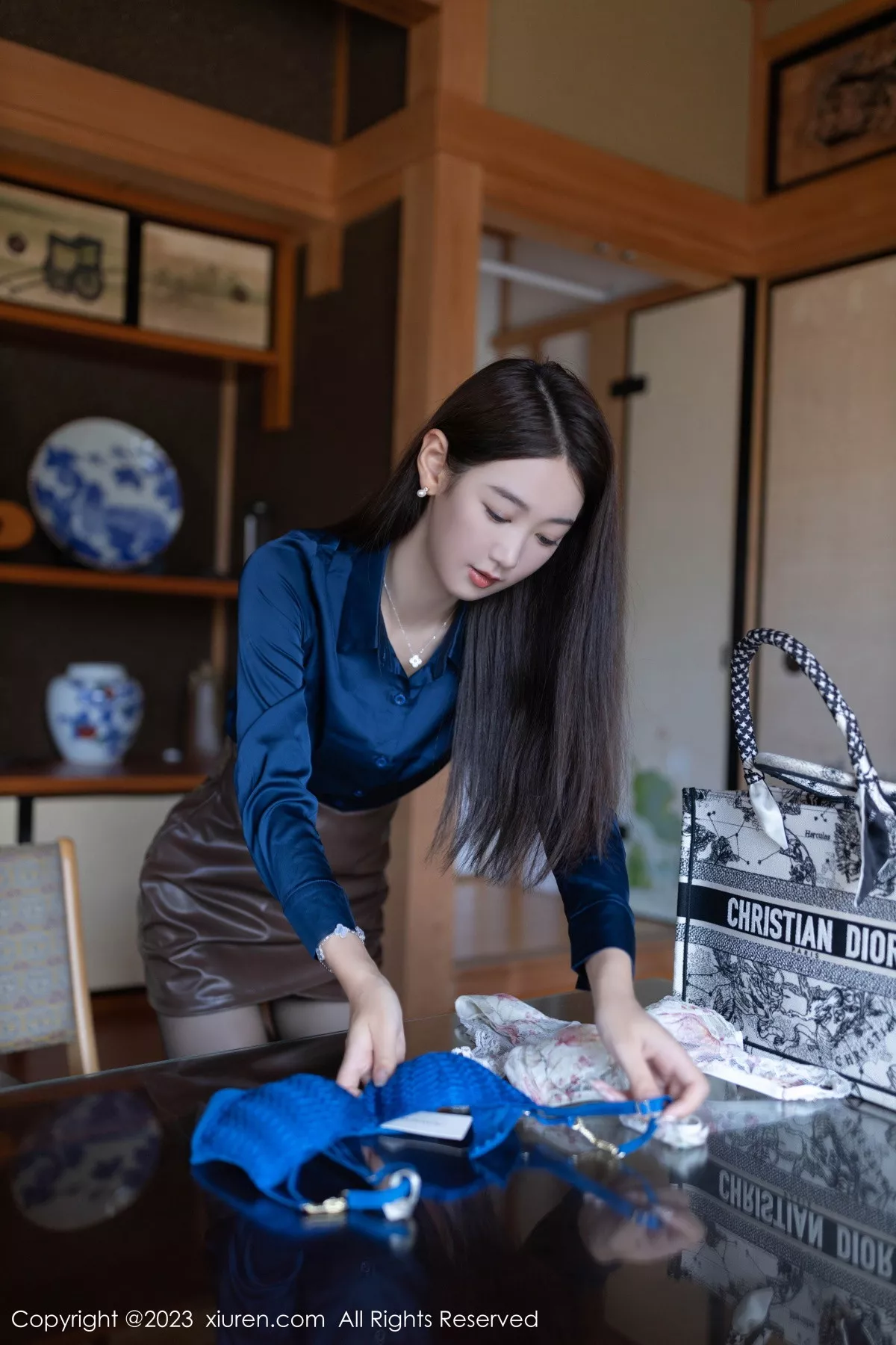 [XiuRen秀人网] 2023.09.25 No.7439 唐安琪 黑丝美腿 [78P] NO.8