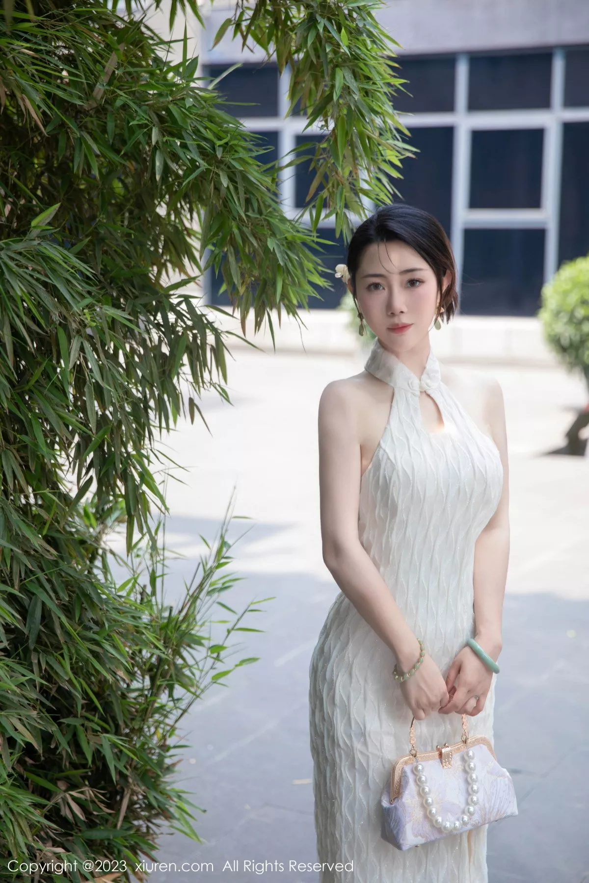 [XiuRen秀人网] 2023.09.25 No.7435 严利娅Yuliya 旗袍美臀 [71P] NO.6