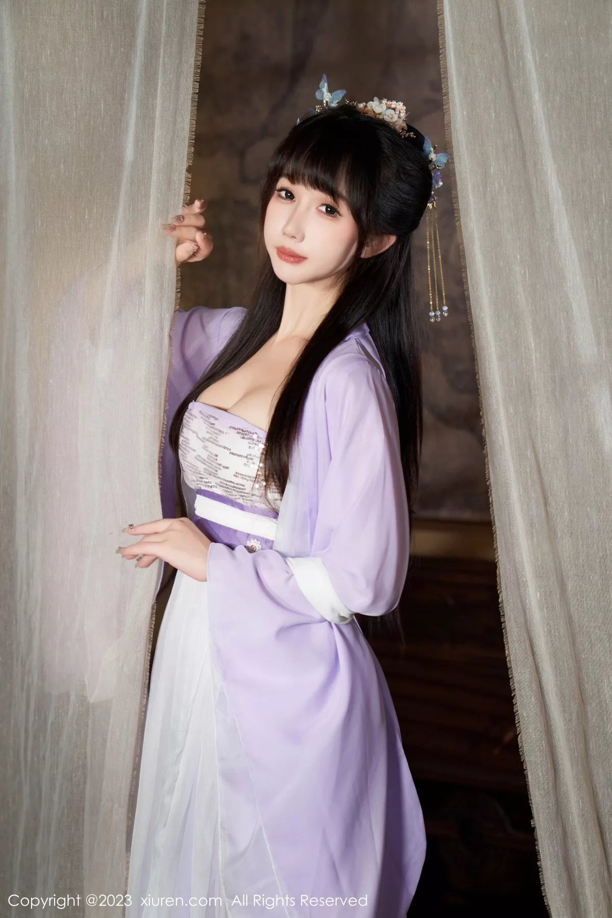 [XiuRen秀人网] 2023.09.26 No.7442 波巧酱 古装美腿 [85P] NO.10