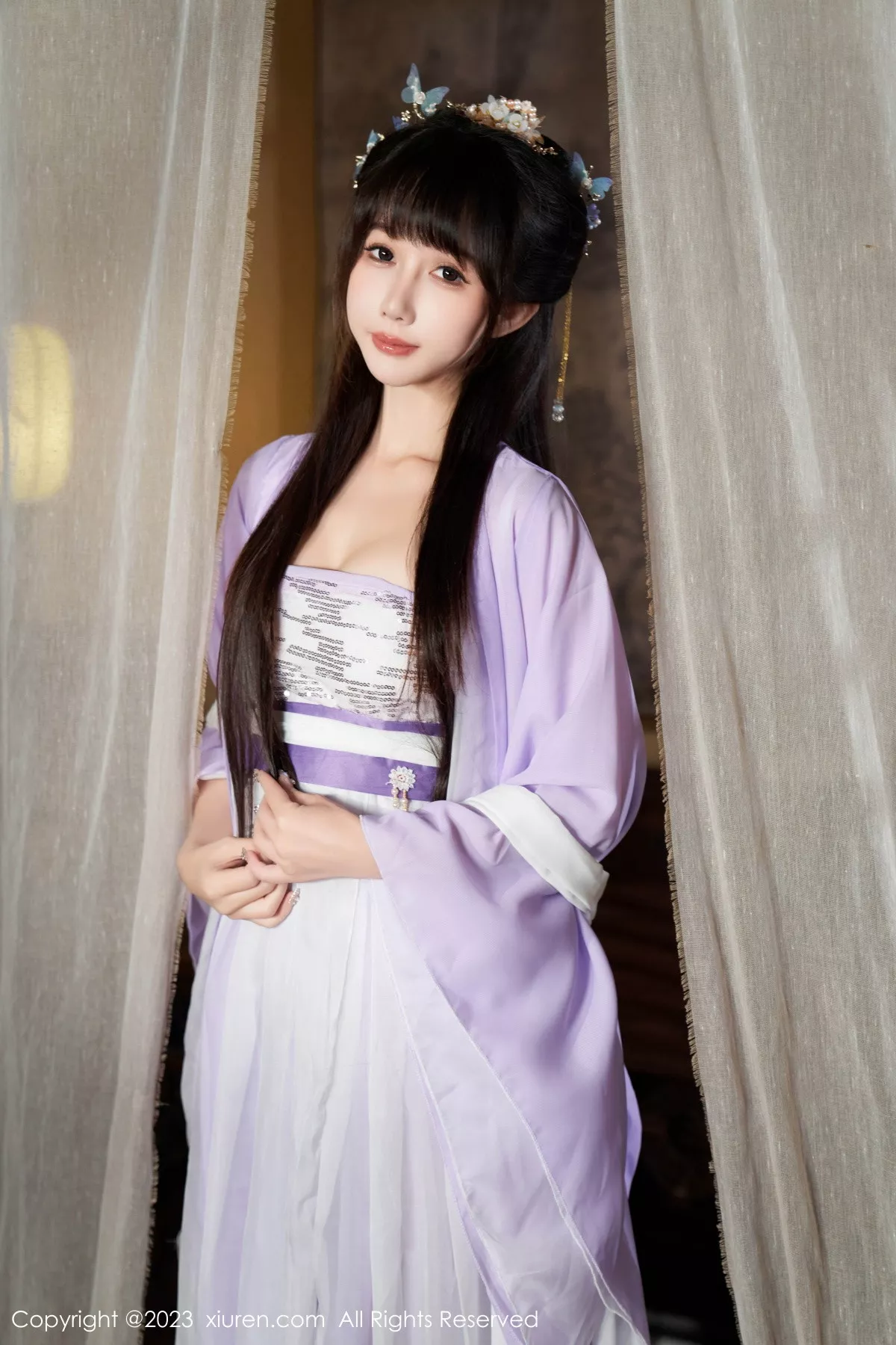 [XiuRen秀人网] 2023.09.26 No.7442 波巧酱 古装美腿 [85P] NO.12