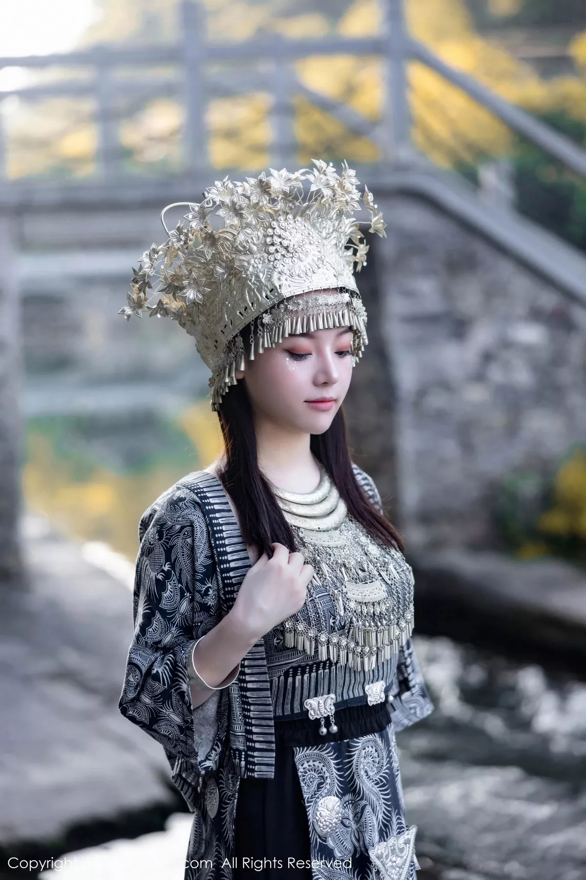 [XiuRen秀人网] 2023.09.27 No.7448 豆瓣酱 苗族服饰 [82P] NO.1