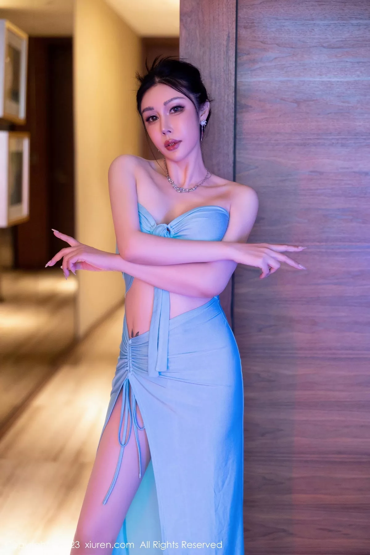 [XiuRen秀人网] 2023.09.27 No.7446 田冰冰 长裙美臀 [82P] NO.2