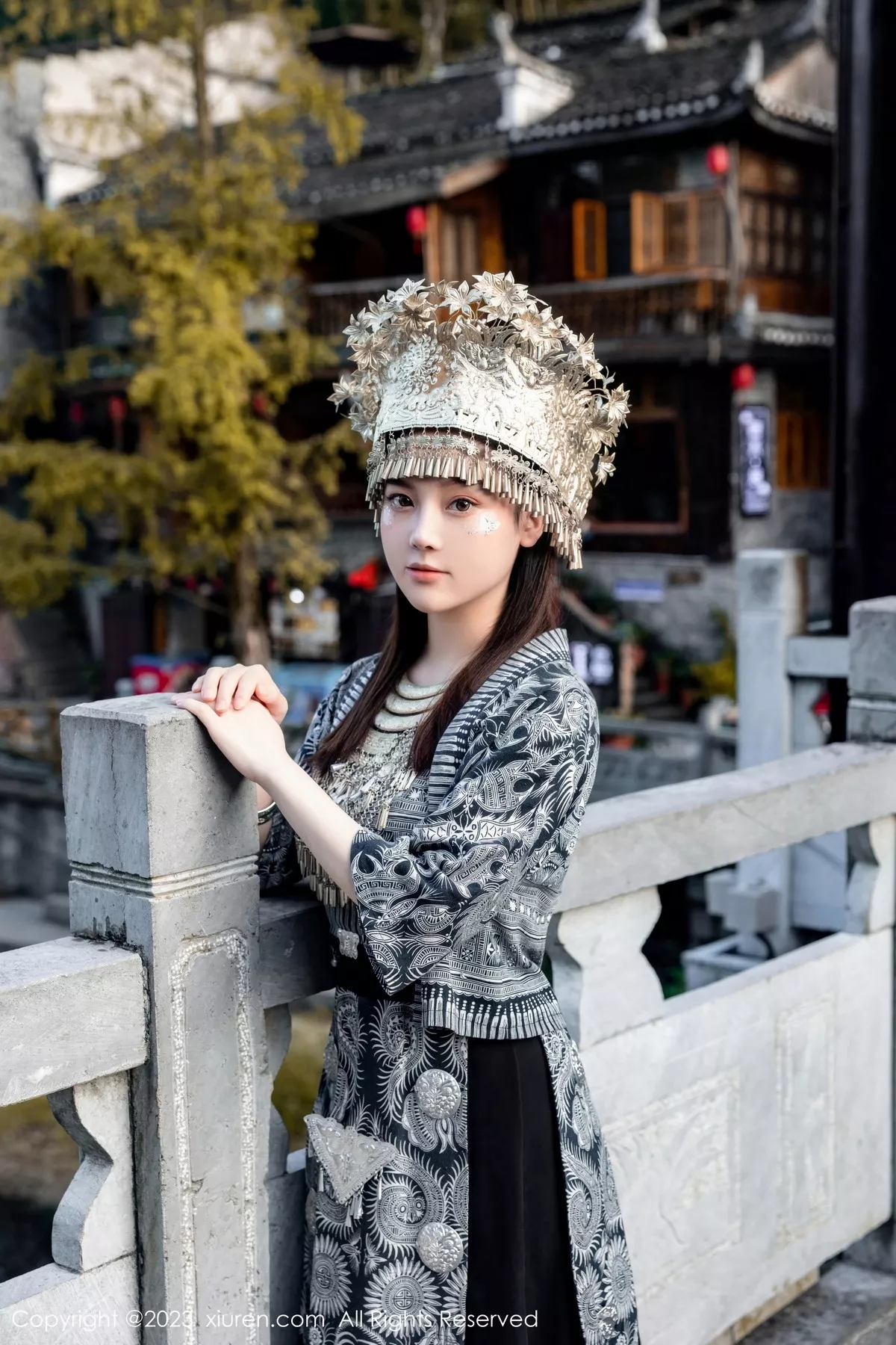 [XiuRen秀人网] 2023.09.27 No.7448 豆瓣酱 苗族服饰 [82P] NO.10