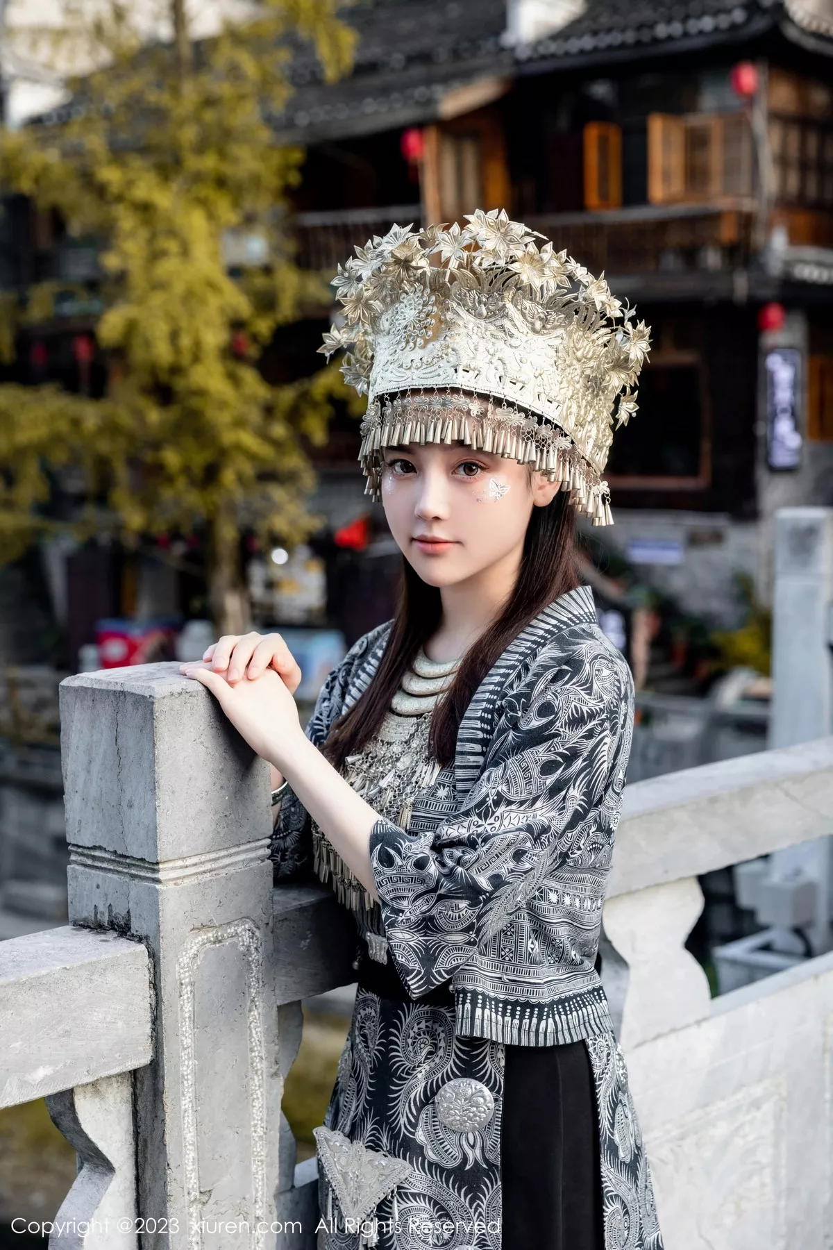 [XiuRen秀人网] 2023.09.27 No.7448 豆瓣酱 苗族服饰 [82P] NO.9