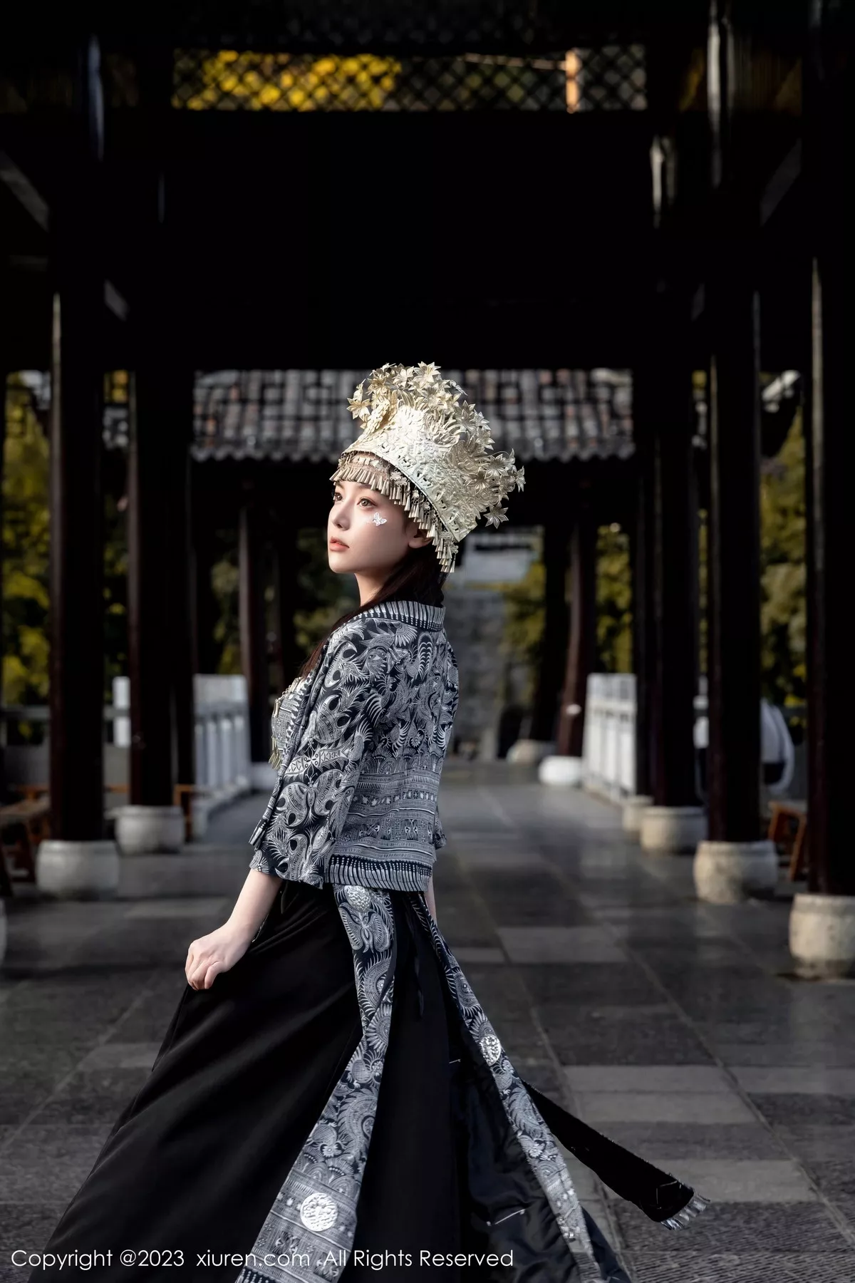 [XiuRen秀人网] 2023.09.27 No.7448 豆瓣酱 苗族服饰 [82P] NO.11