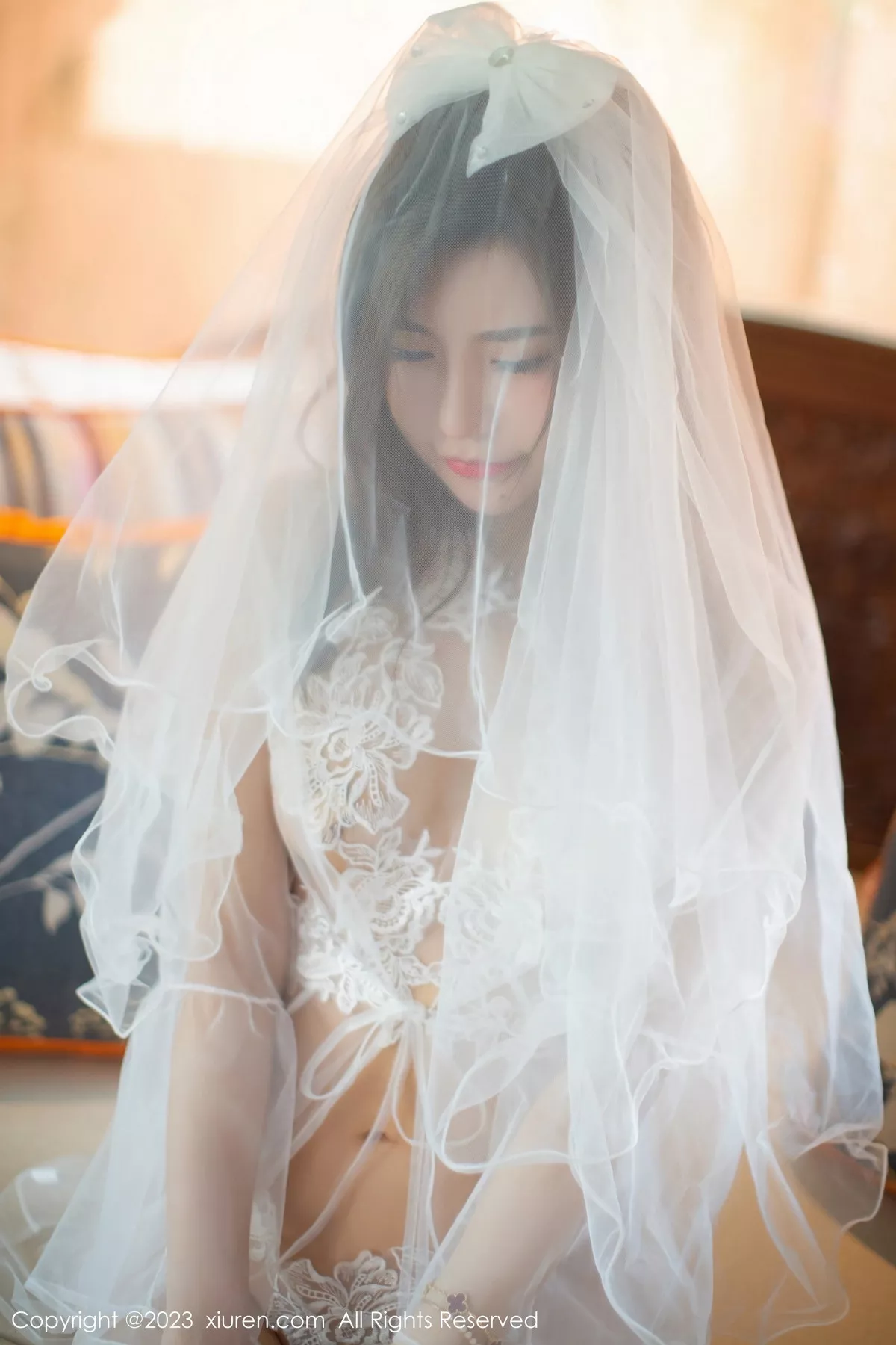 [XiuRen秀人网] 2023.09.28 No.7456 绮里嘉ula 婚纱美腿 [80P] NO.2