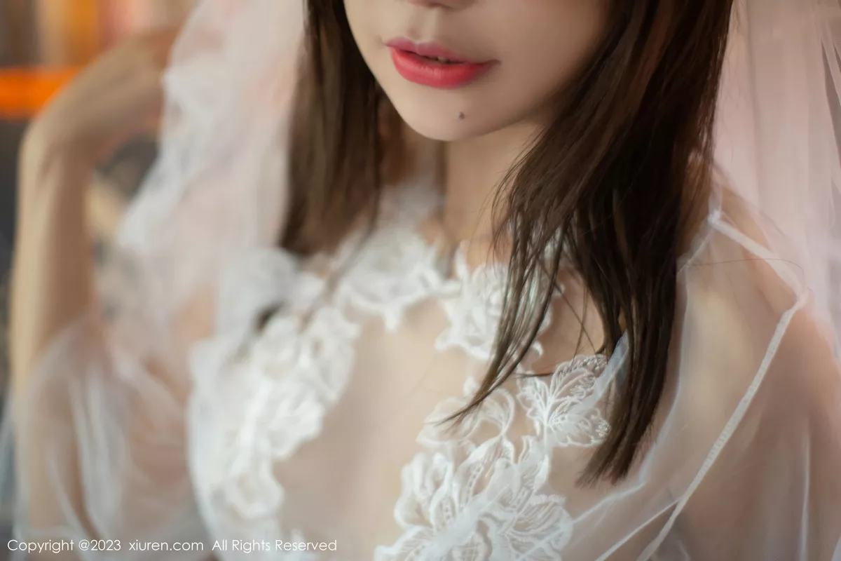 [XiuRen秀人网] 2023.09.28 No.7456 绮里嘉ula 婚纱美腿 [80P] NO.4