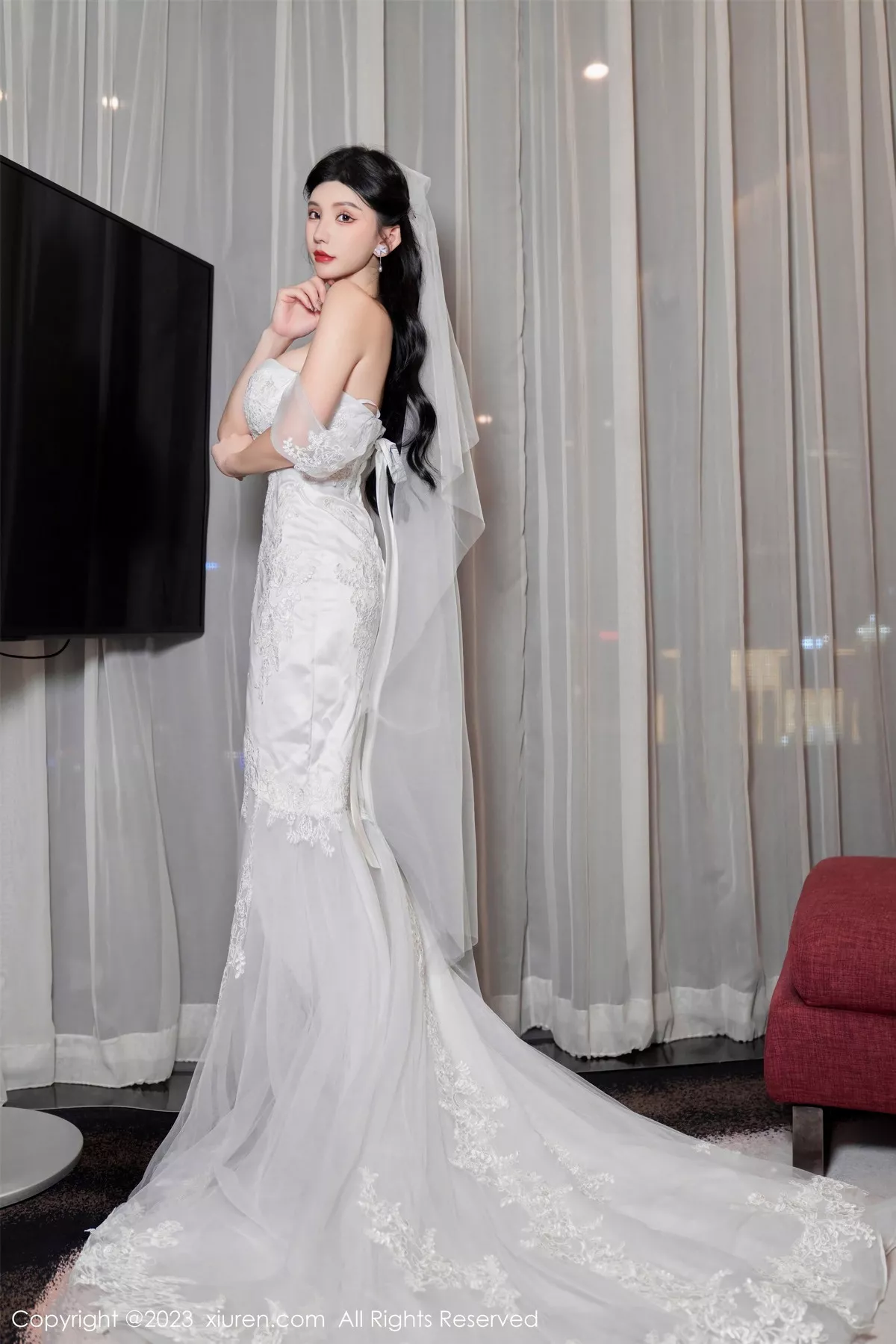 [XiuRen秀人网] 2023.09.28 No.7463 周于希Sally 丝袜美腿 [100P] NO.9