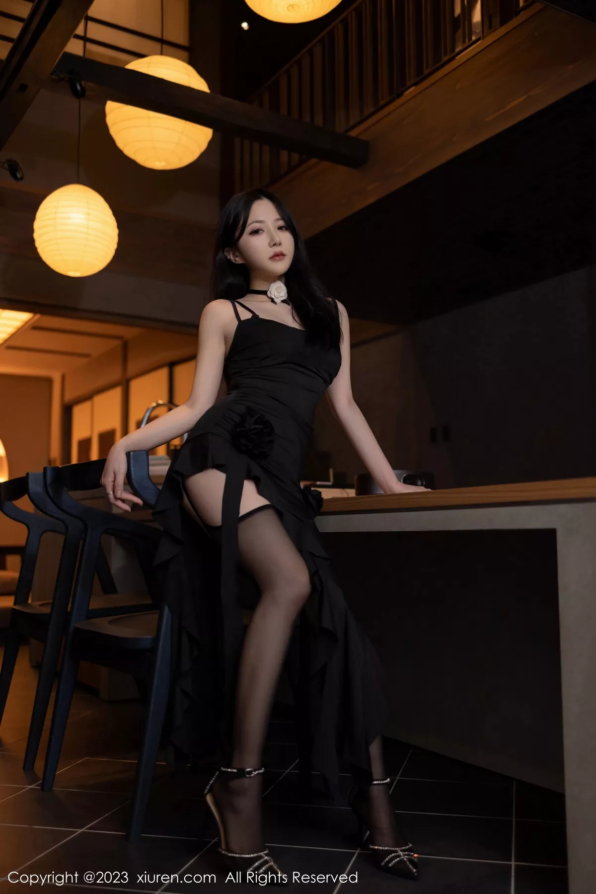 [XiuRen秀人网] 2023.09.28 No.7460 鱼子酱Fish 黑丝美腿 [81P] NO.8