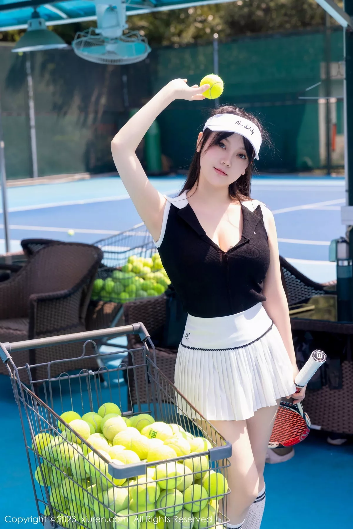 [XiuRen秀人网] 2023.10.07 No.7467 豆瓣酱 网球美臀 [80P] NO.4