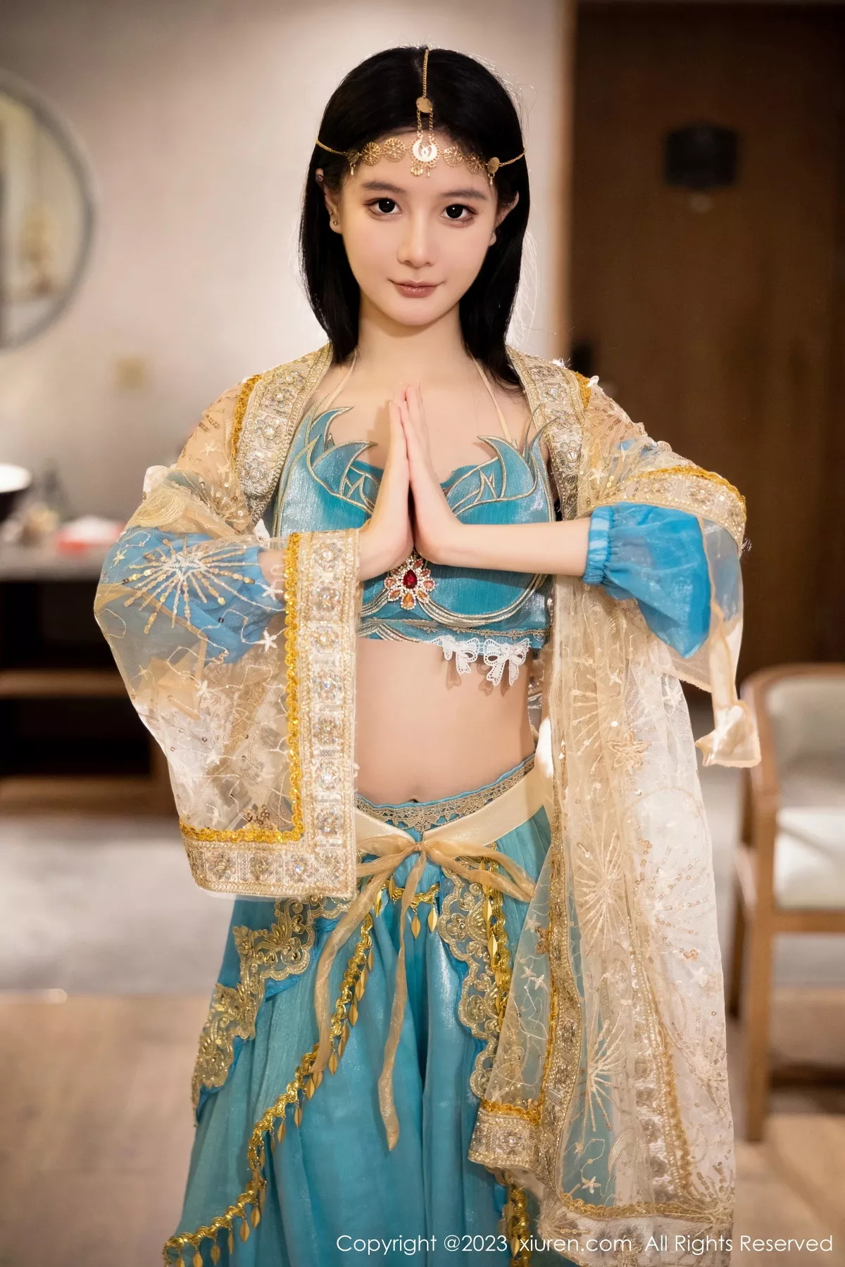 [XiuRen秀人网] 2023.10.07 No.7469 幼幼 西域舞娘 美腿 [82P] NO.4