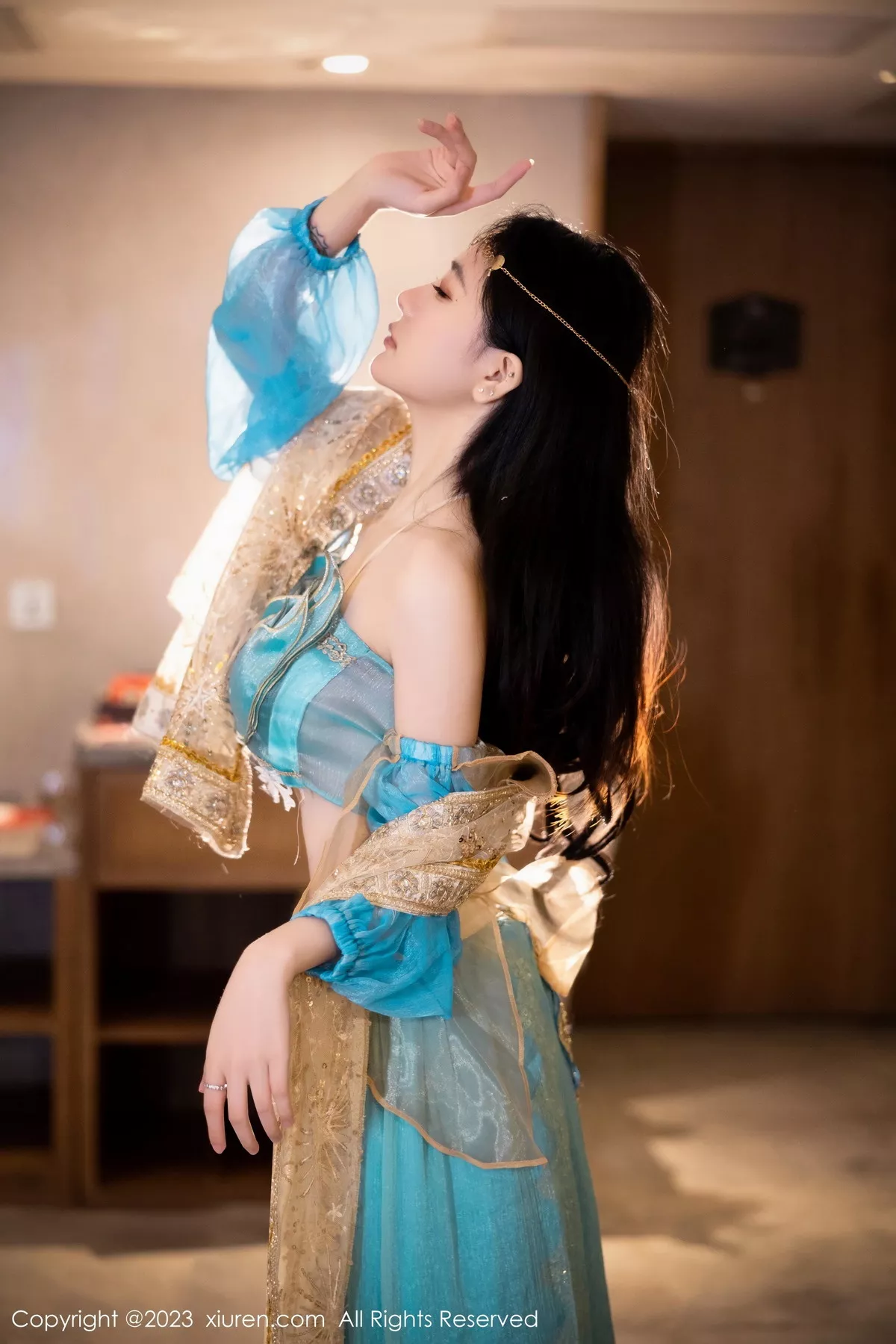 [XiuRen秀人网] 2023.10.07 No.7469 幼幼 西域舞娘 美腿 [82P] NO.6