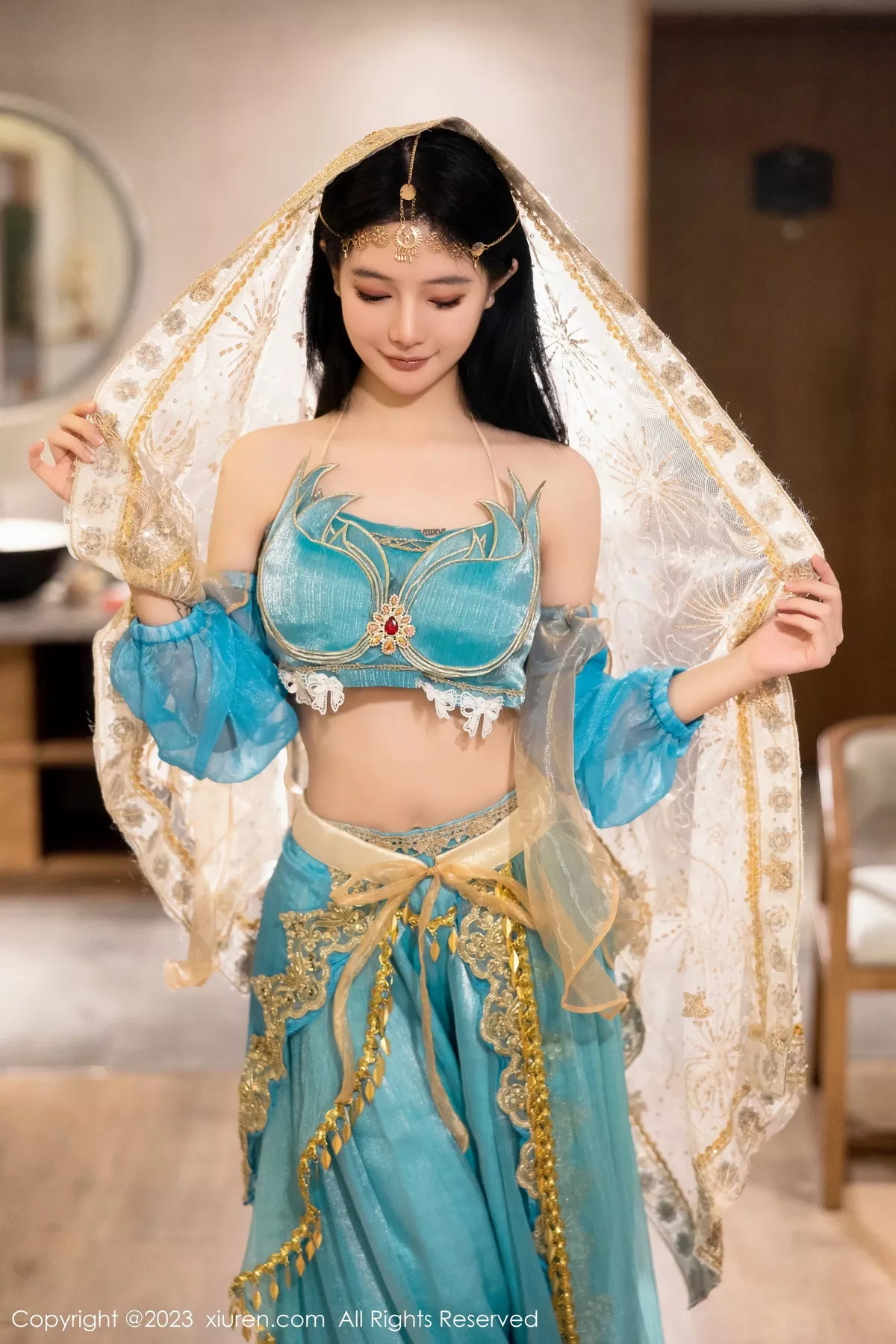 [XiuRen秀人网] 2023.10.07 No.7469 幼幼 西域舞娘 美腿 [82P] NO.2