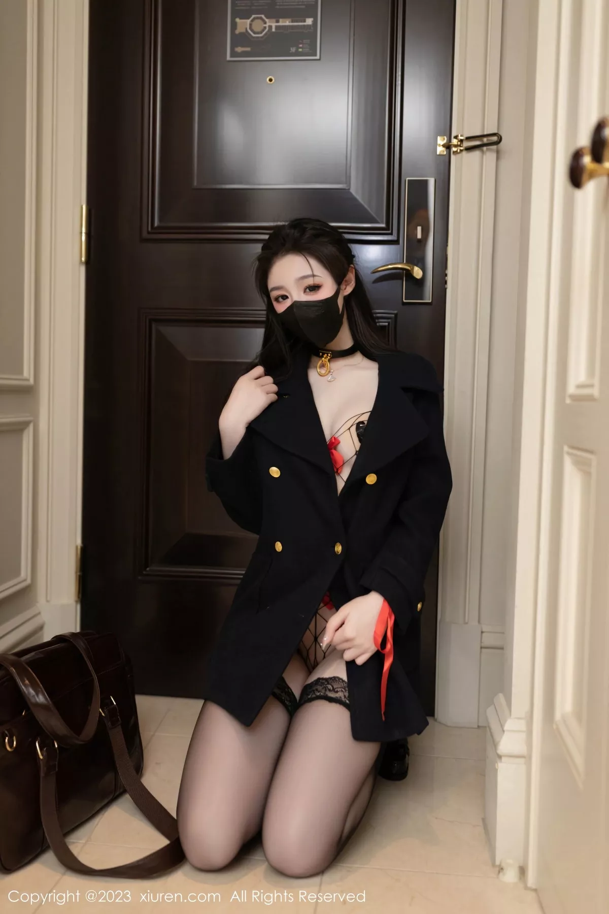 [XiuRen秀人网] 2023.10.08 No.7474 小逗逗 黑丝美腿 [78P] NO.3