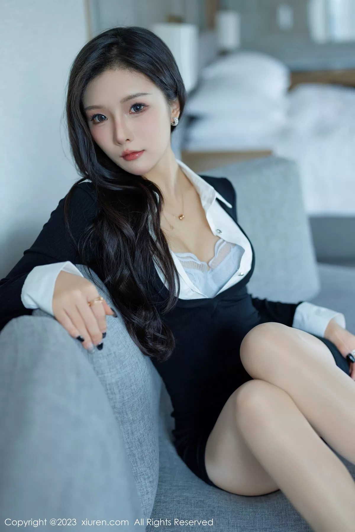 [XiuRen秀人网] 2023.10.08 No.7471 七七kiko 制服美腿 [63P] NO.12